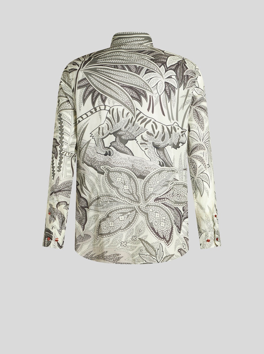 COTTON SHIRT WITH PRINT - 5