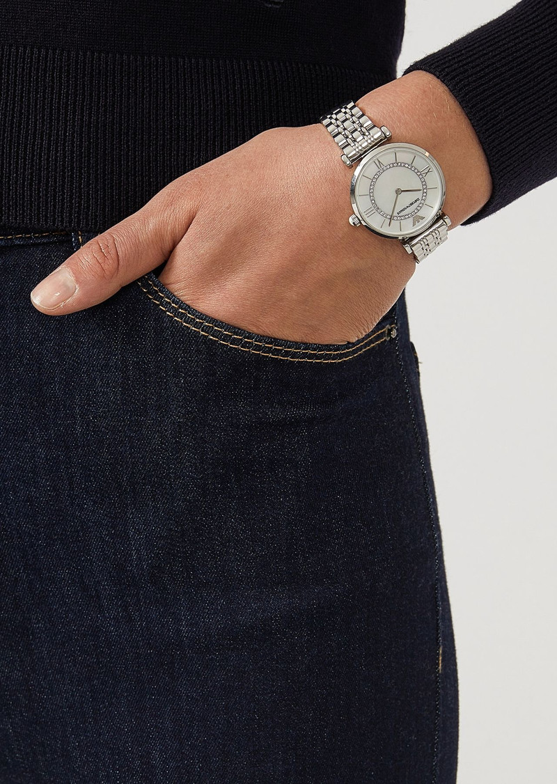 Women's Two-Hand Stainless Steel Watch 6