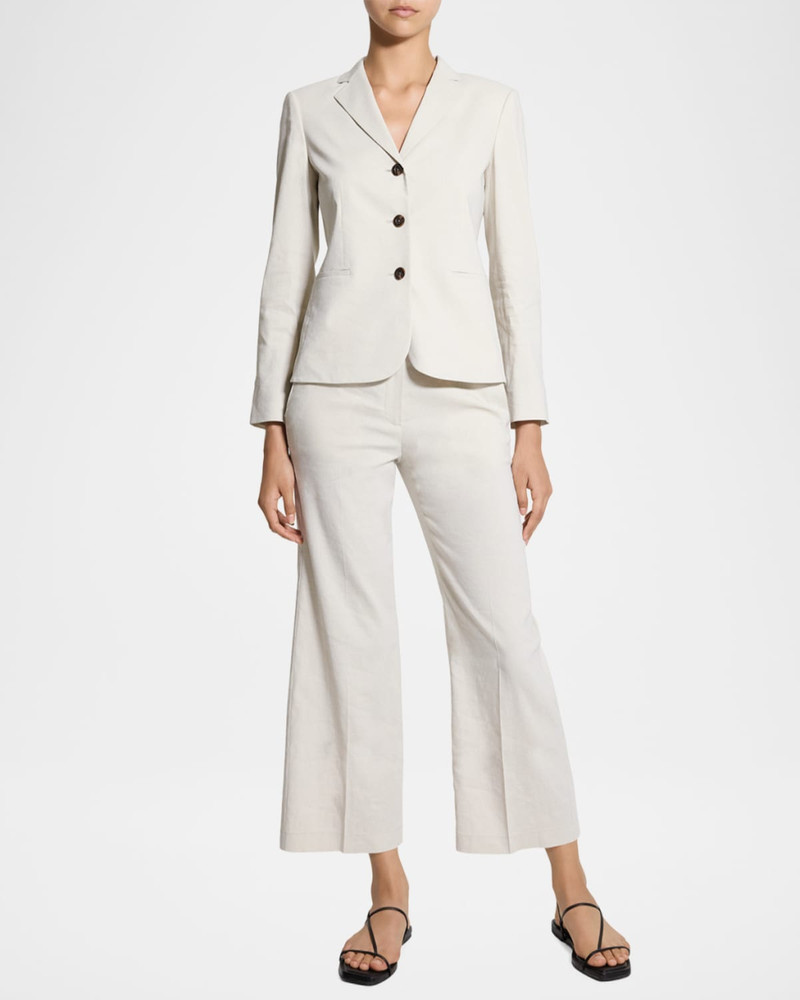 Theory Shrunken Single-Breasted Blazer outlook