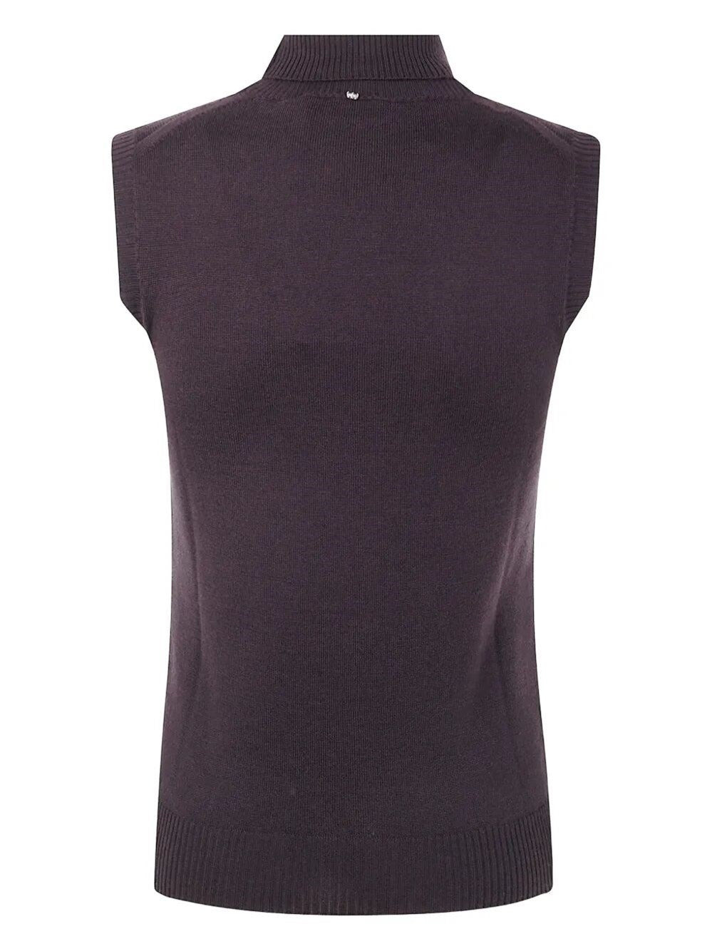 Sportmax Women Sleeveless Turtle-Neck Sweater - 3