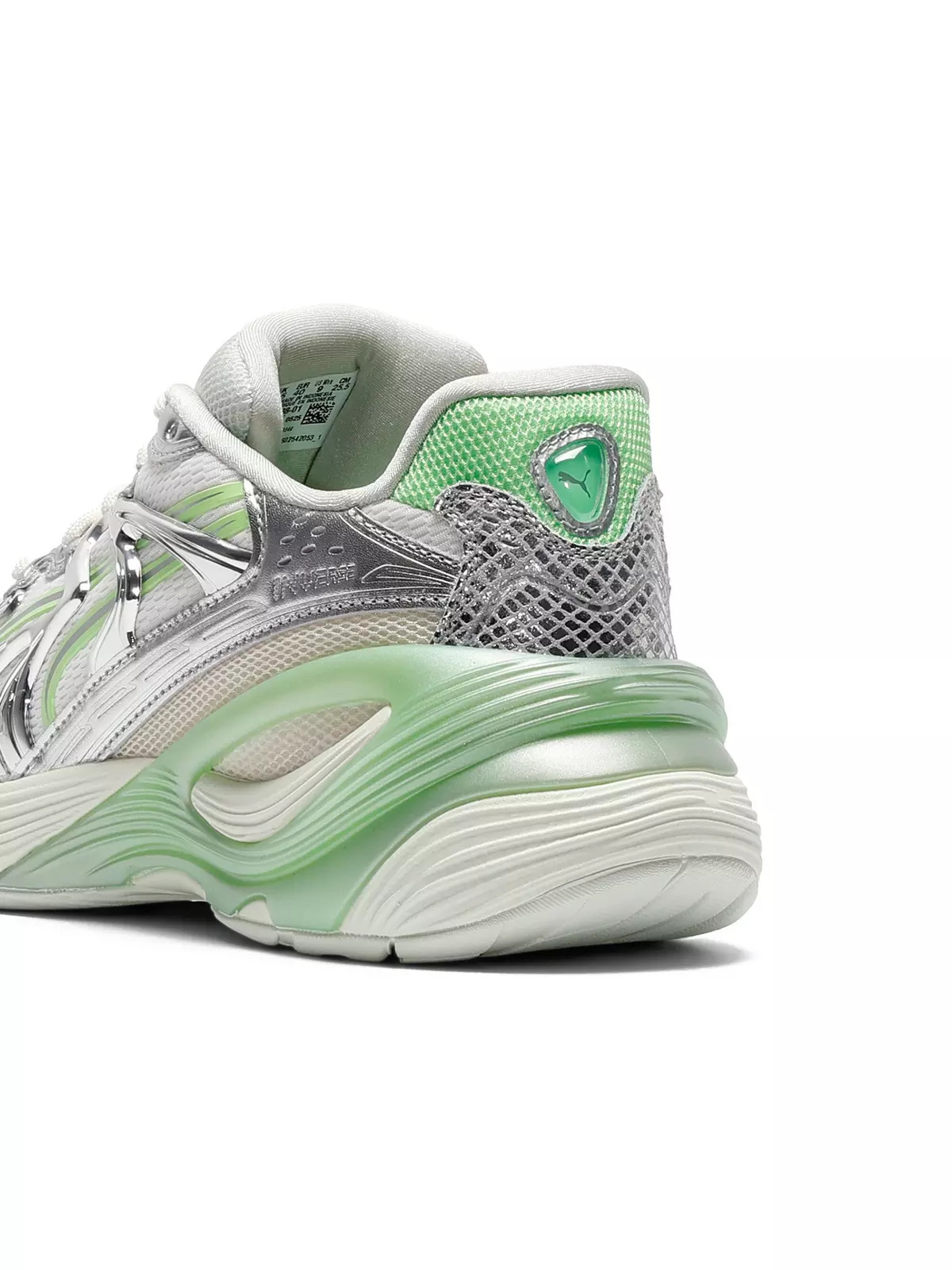 PUMA Inverse Light Beam "Warm White/Spring Fern/Sage Frost" Women's Shoe - 6