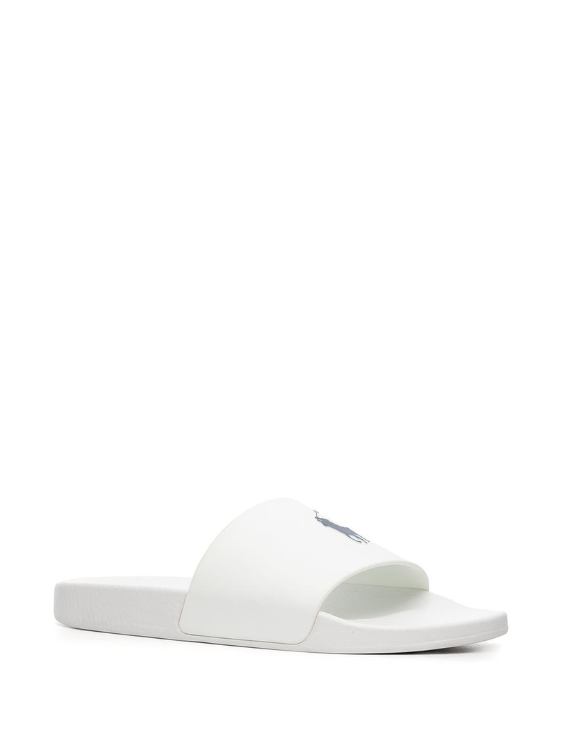 Polo Ralph Lauren logo-print slides outlook