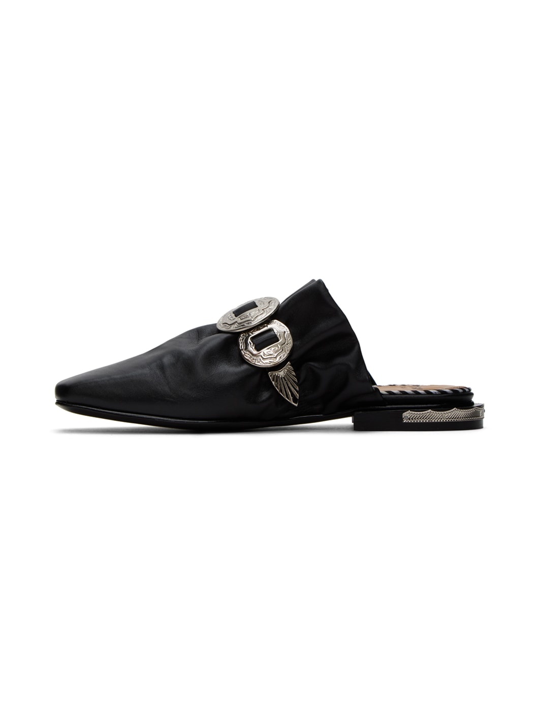 SSENSE Exclusive Black Hardware Loafers - 3