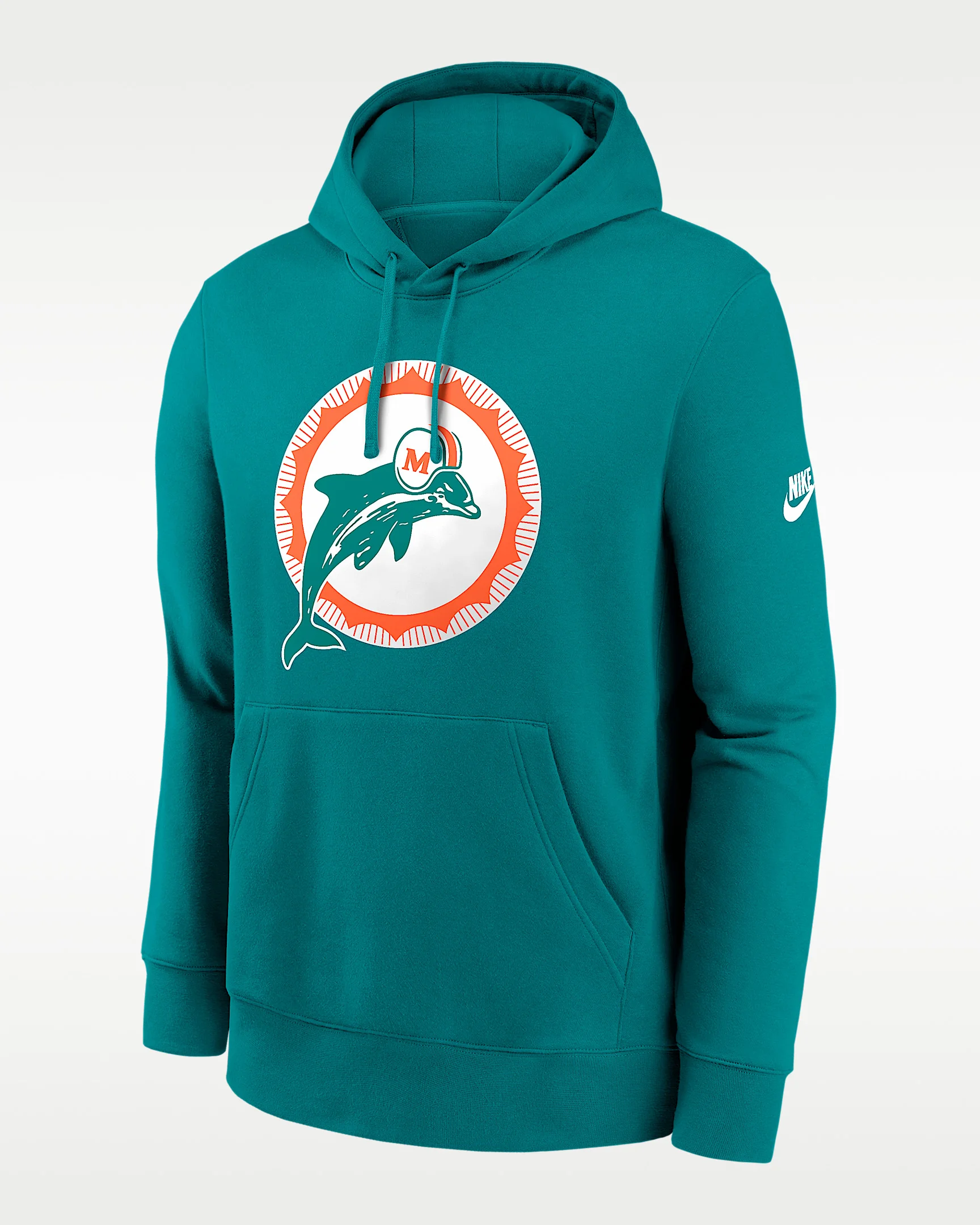 Miami Dolphins Club Logo Men's Nike NFL Pullover Hoodie - 1