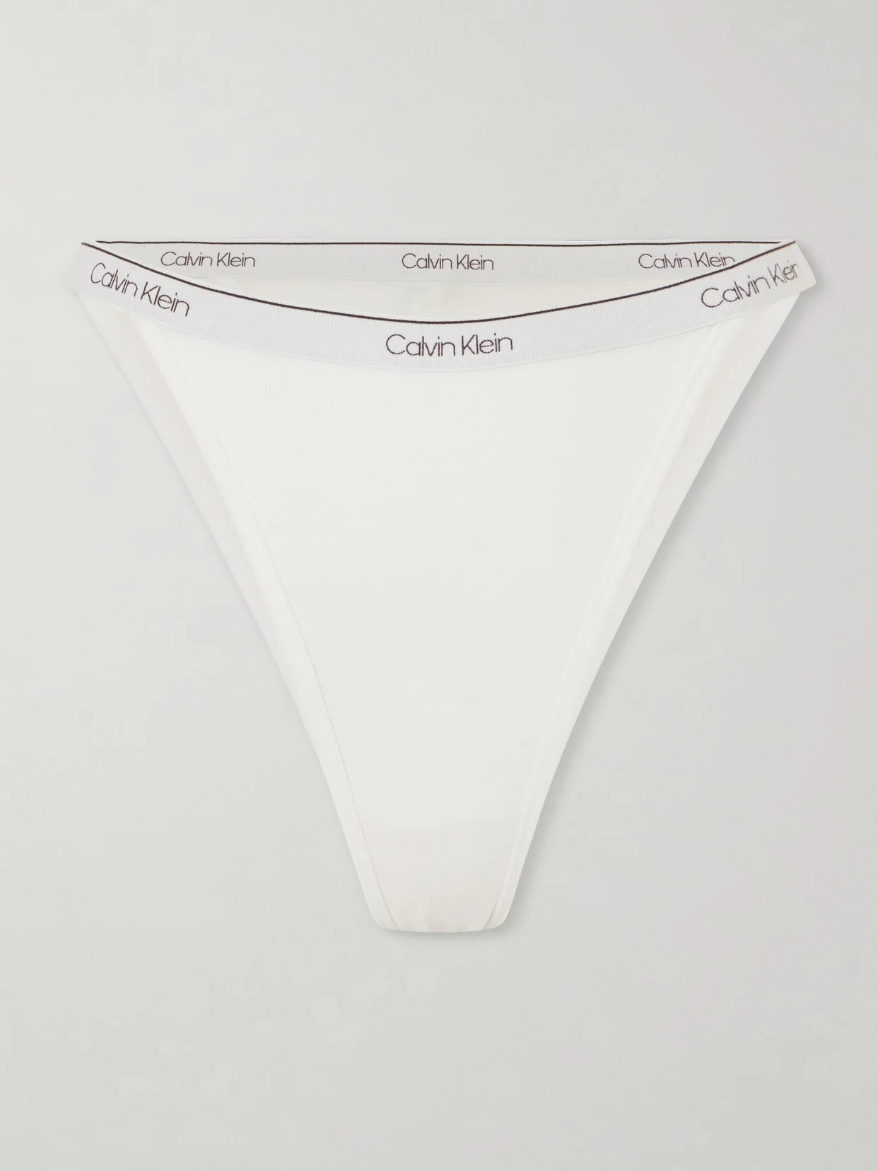 Thea Cotton-blend Briefs - 1