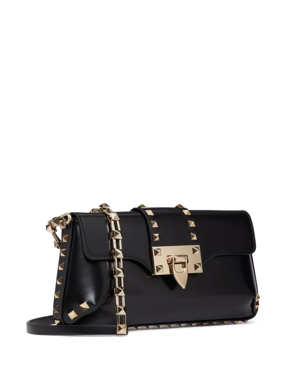 Rockstud leather shoulder bag - 3