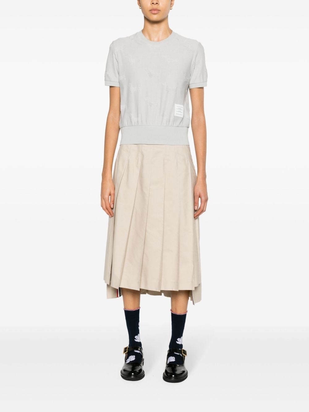 Hector jacquard-terry T-shirt - 2