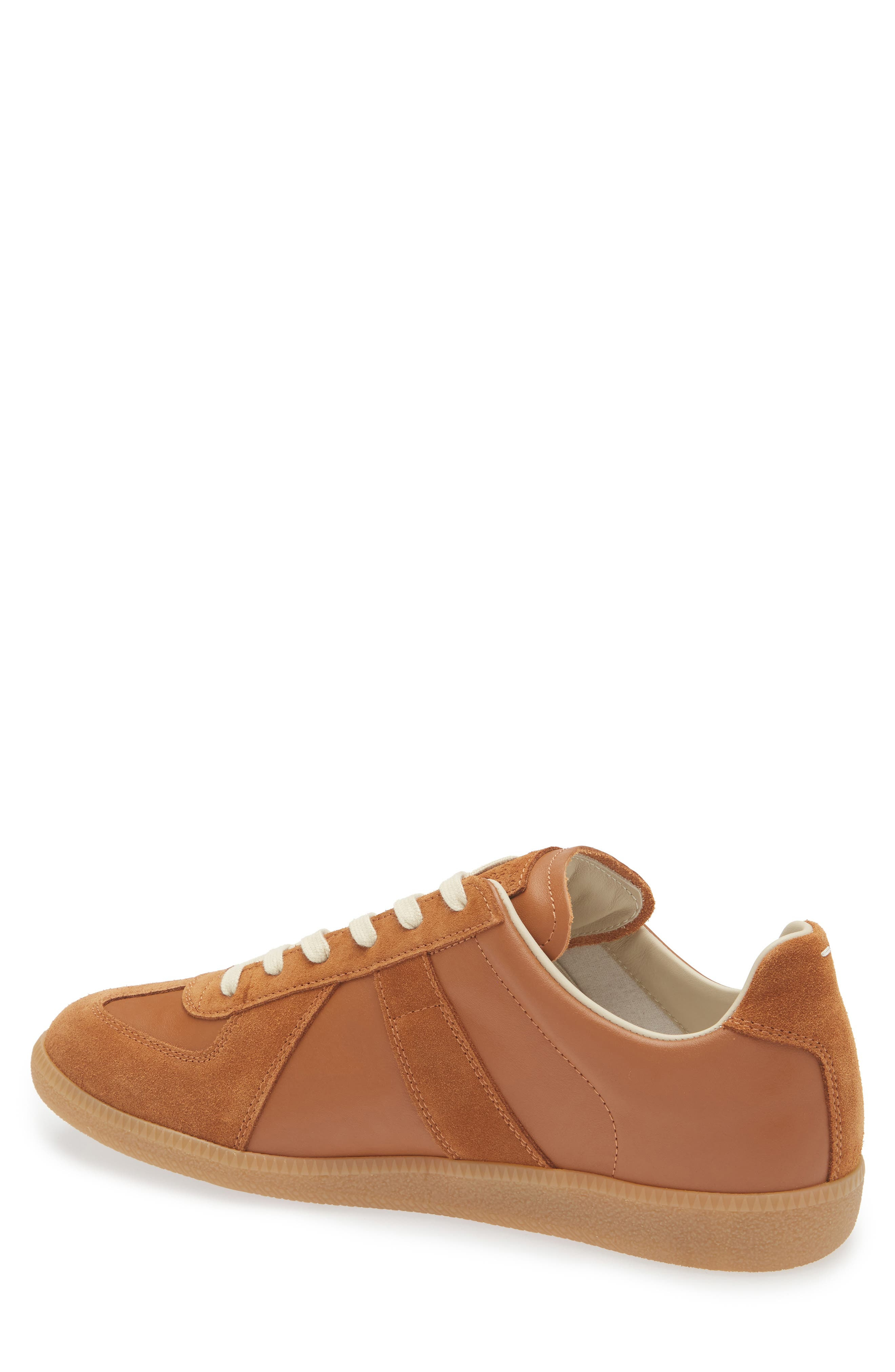 Maison Margiela Replica Low Top Sneaker in Light Brown at Nordstrom - 2