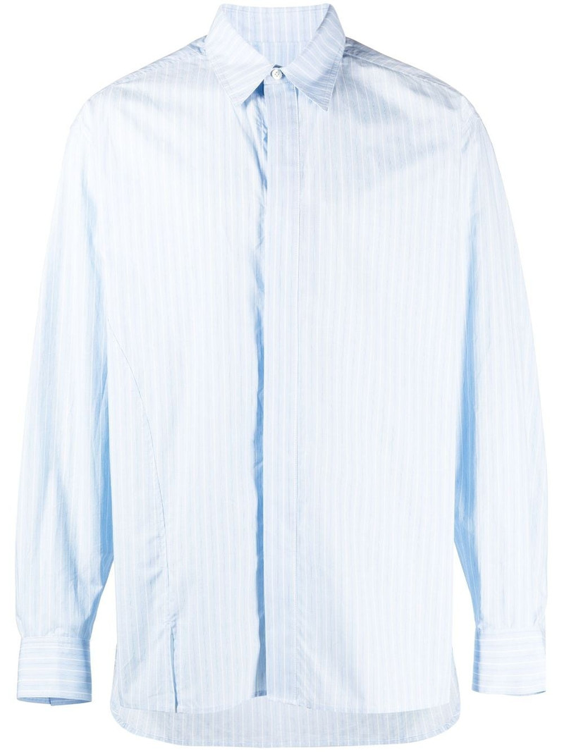 long-sleeve poplin shirt 1