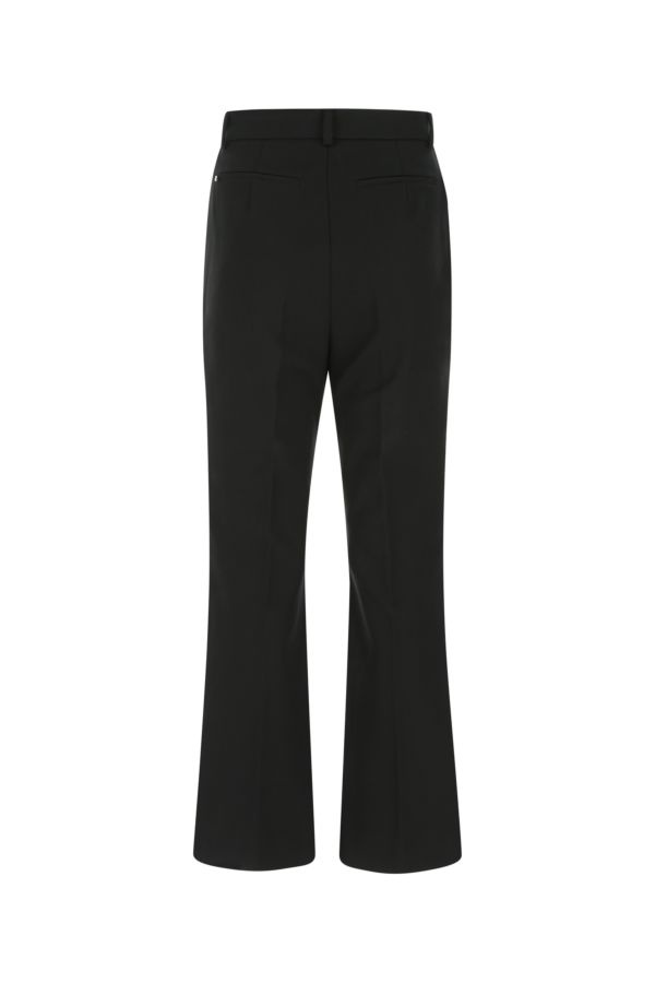 high-waist flared trousers - 3