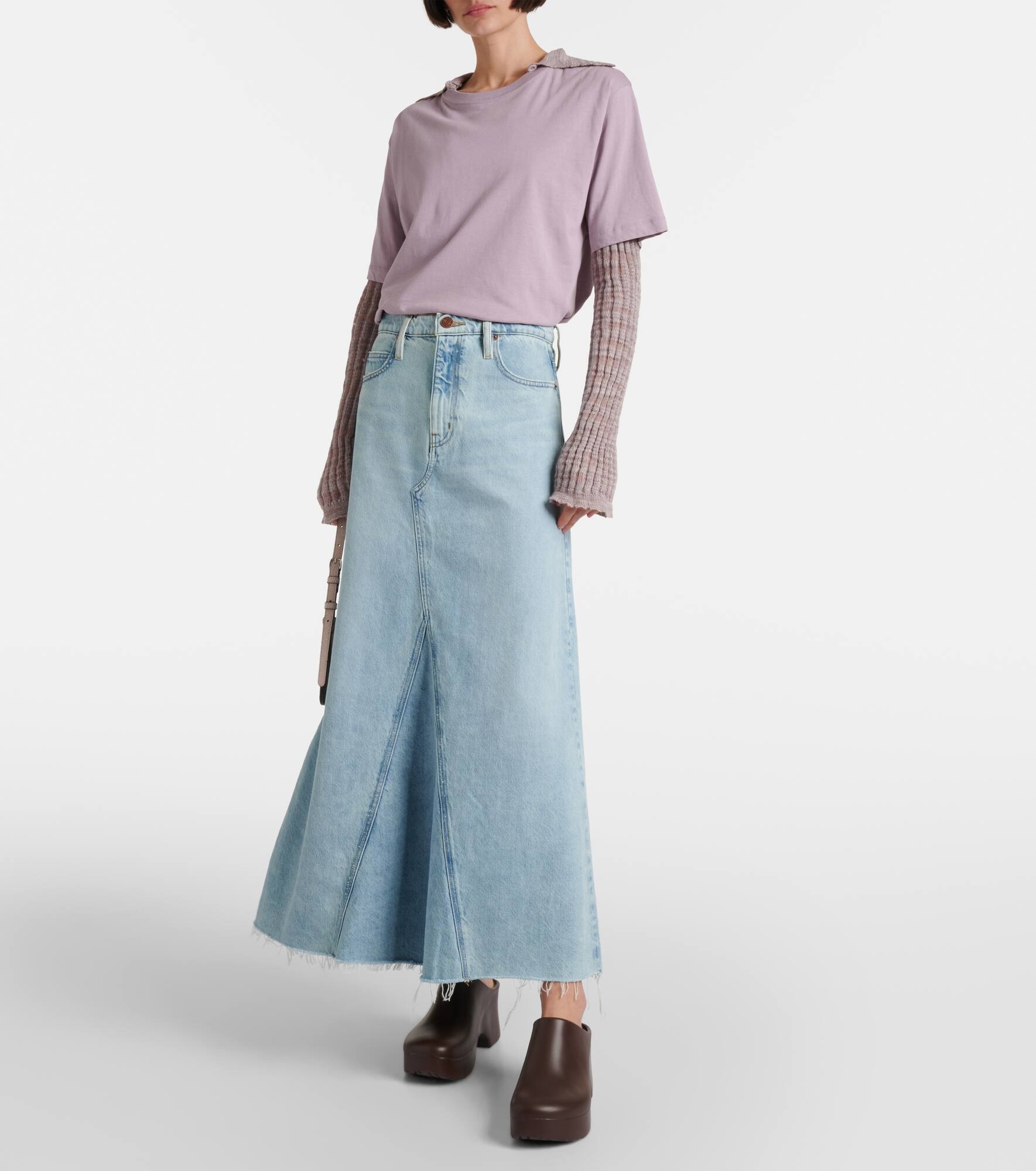Dorothy denim maxi skirt - 6