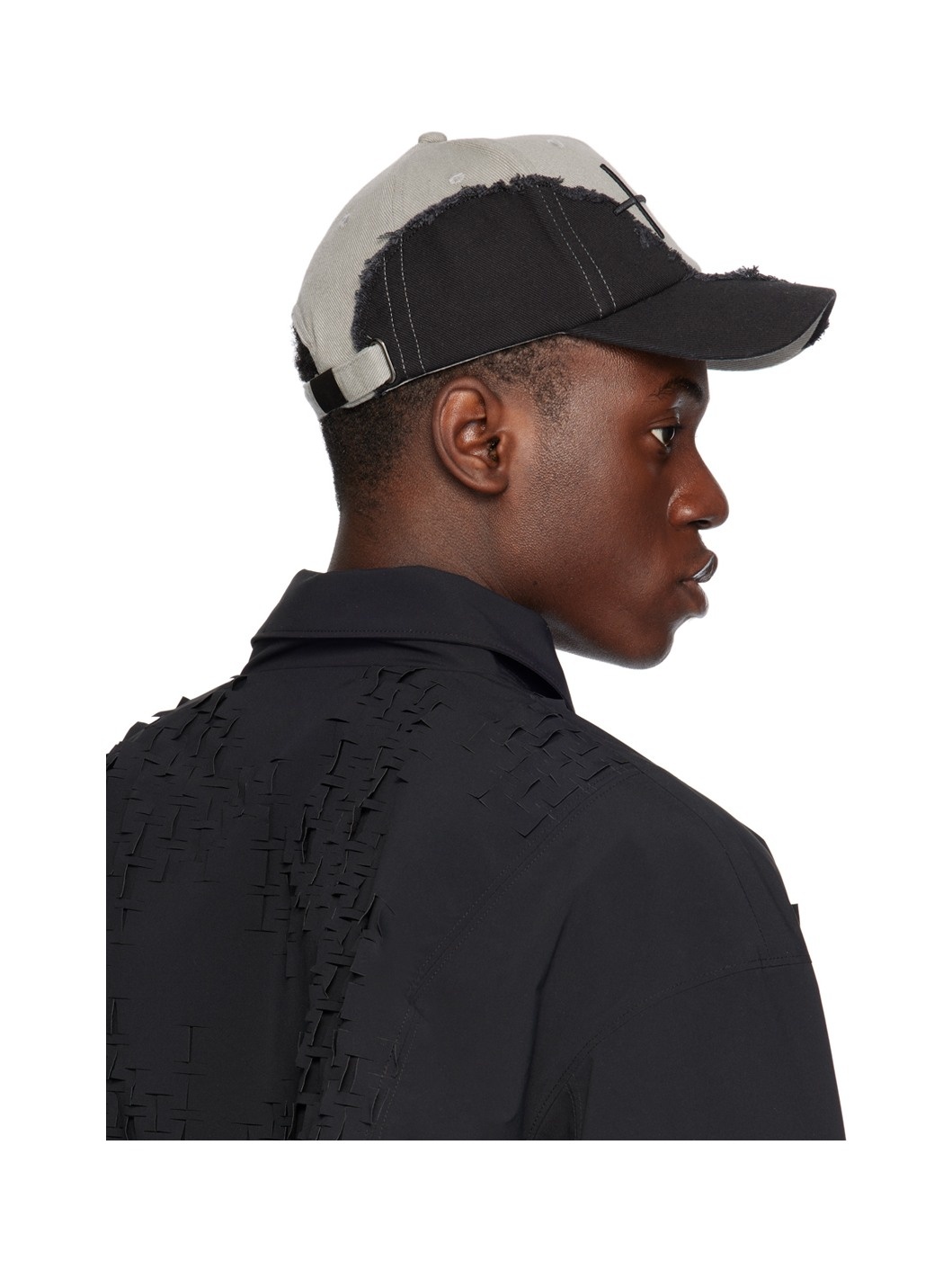 Gray & Black Fission Cap - 3