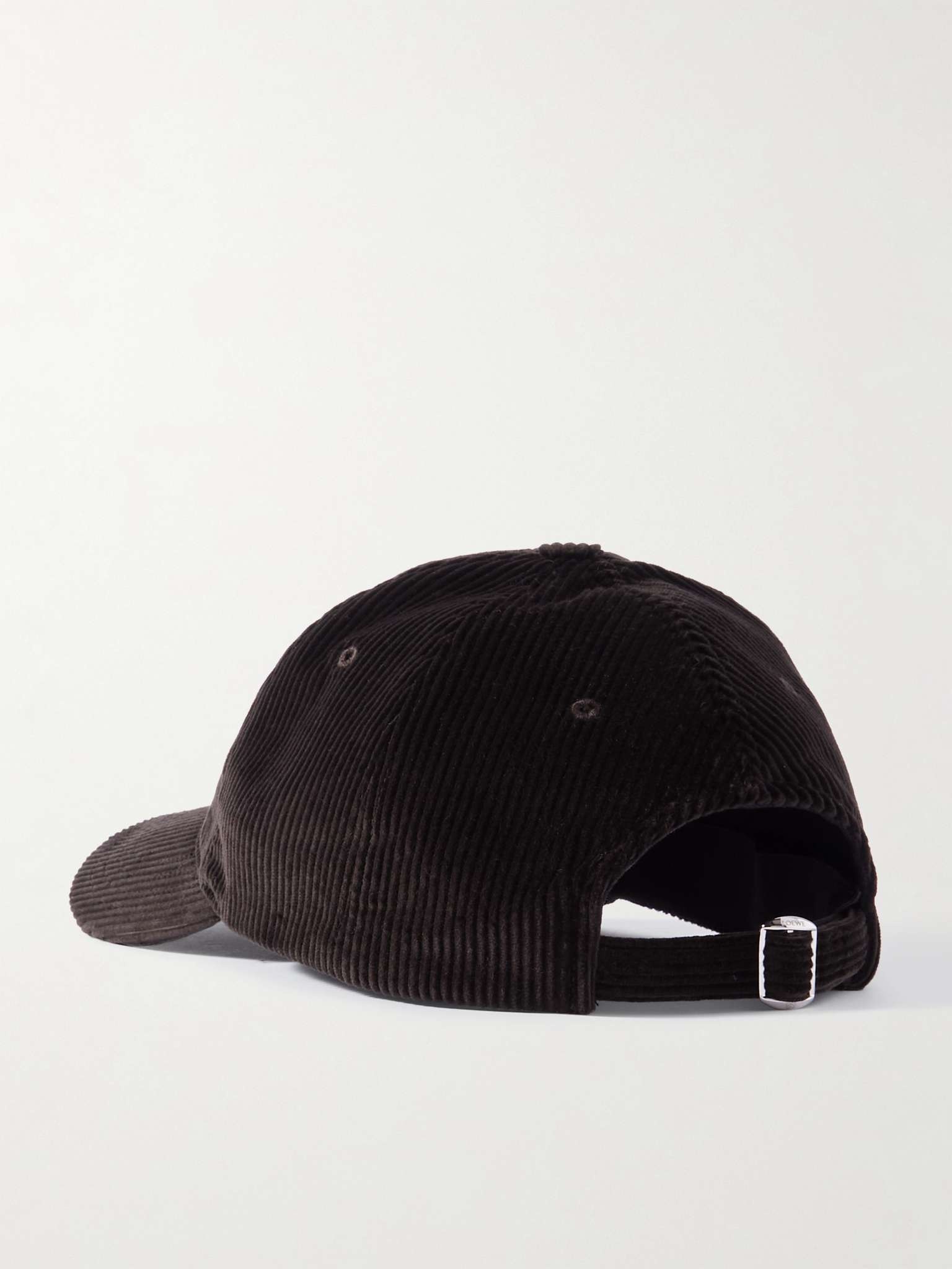 Logo-Appliquéd Cotton-Corduroy Baseball Cap - 3