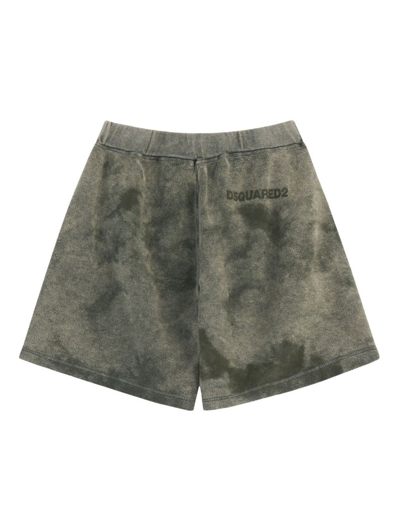 DSQUARED2 elasticated logo shorts outlook