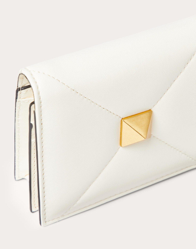 SMALL NAPPA ROMAN STUD WALLET 2