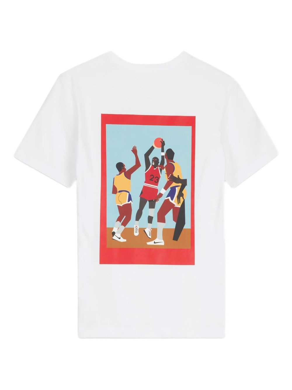 graphic-print "White" T-shirt - 2