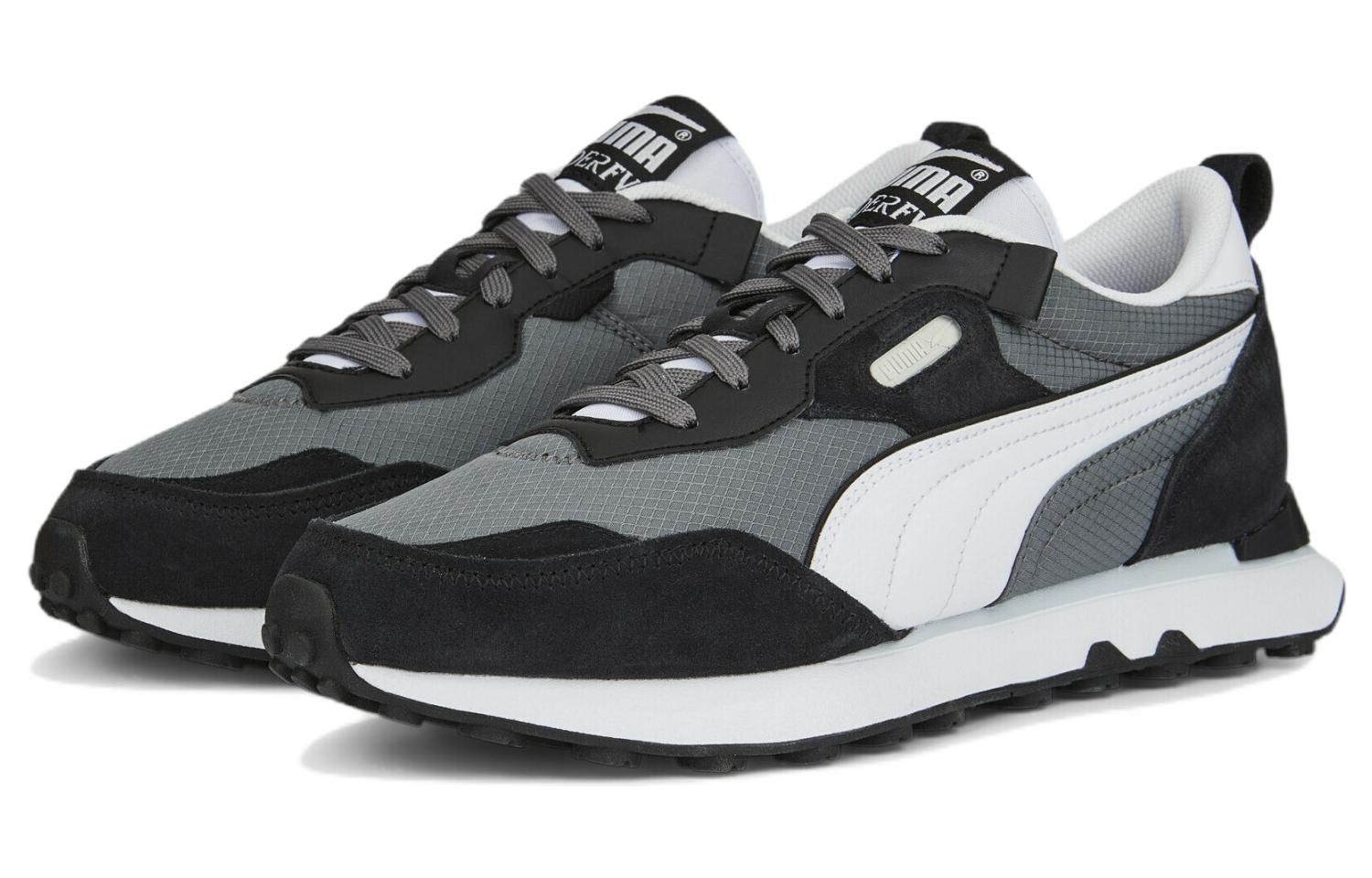 PUMA Rider Future Vintage 'Black Gray White' 387672-12 - 3