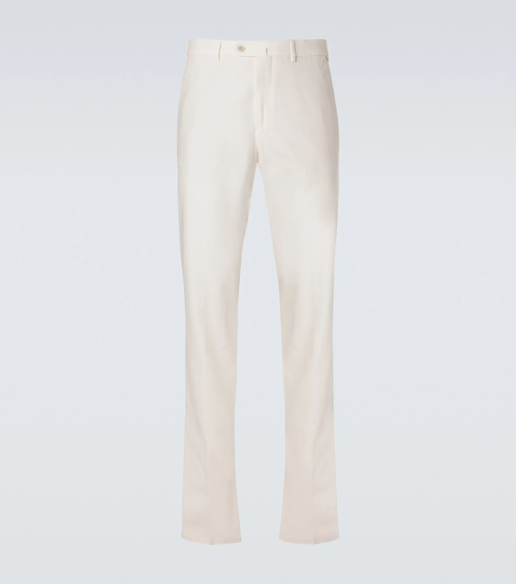 Carlo cotton-blend straight pants - 1