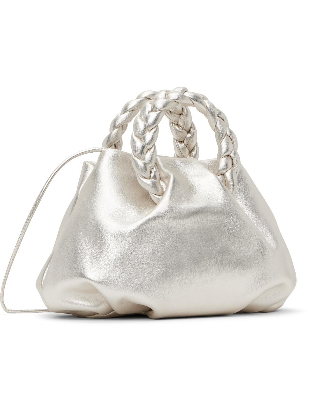 Silver Bombon Metallic Bag - 3