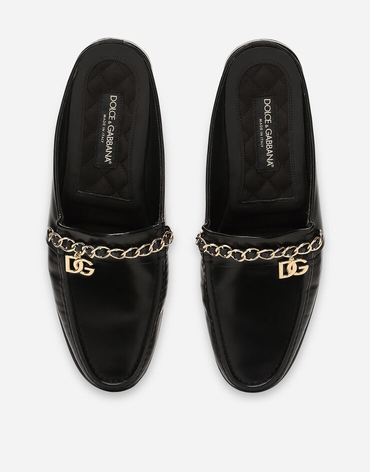 Calfskin nappa Visconti slippers - 4