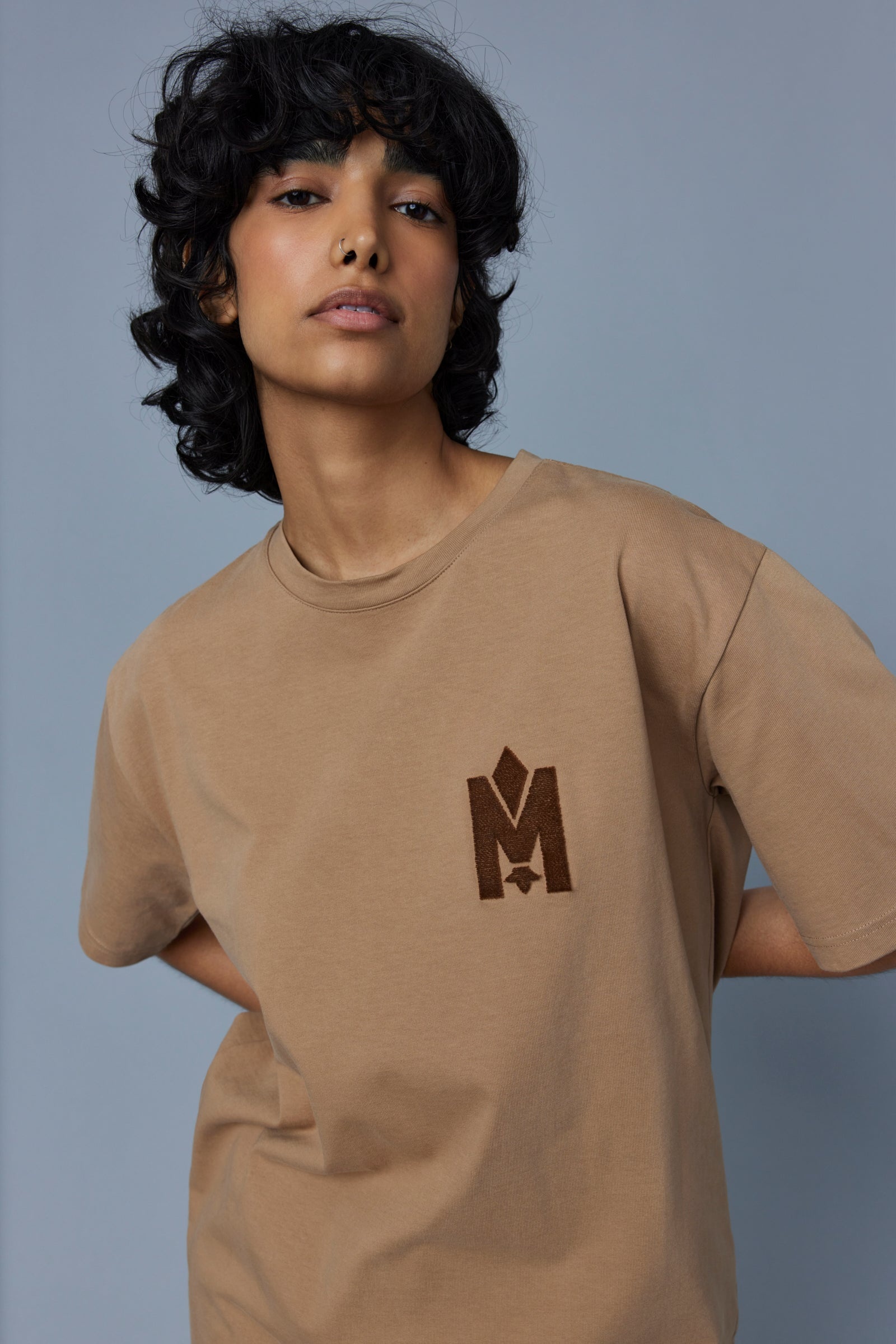 TEE Tee-shirt with velvet logo - 5