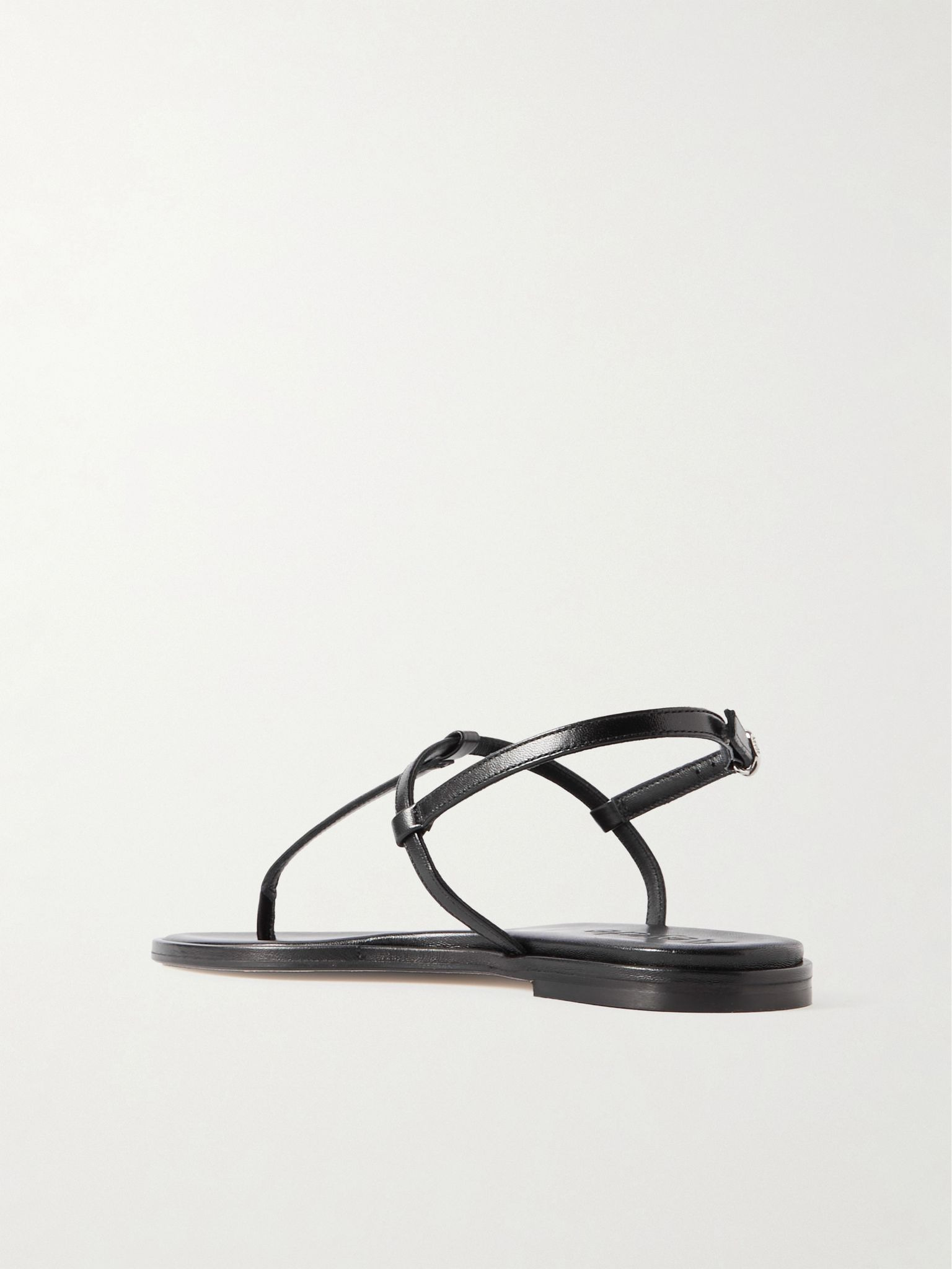 Nala leather sandals Black - 3