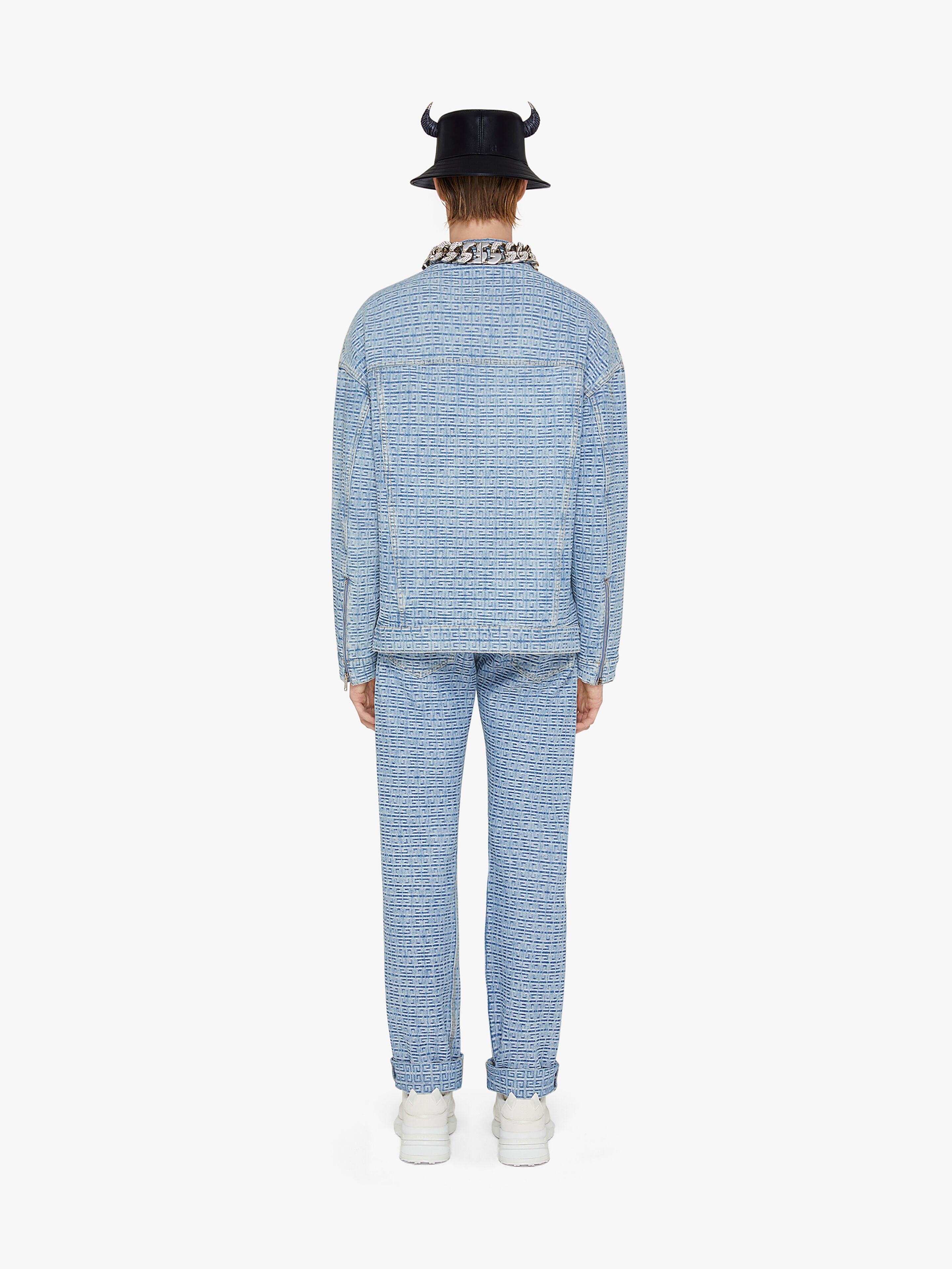 OVERSIZED JACKET IN 4G DENIM - 4