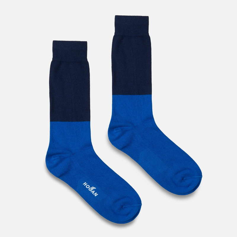 Socks Blue Black 1