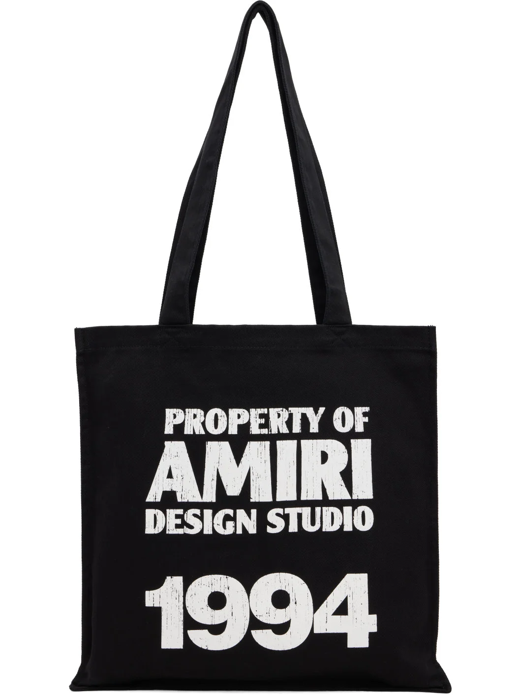 Black '1994' Canvas Tote - 1