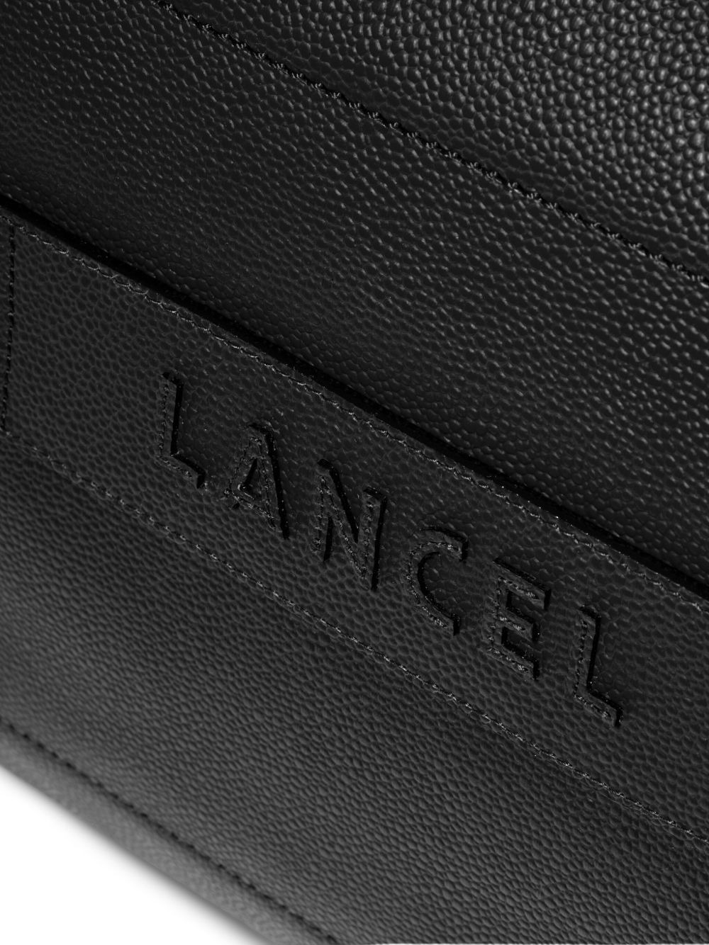 Ninon logo-patch leather holdall - 4
