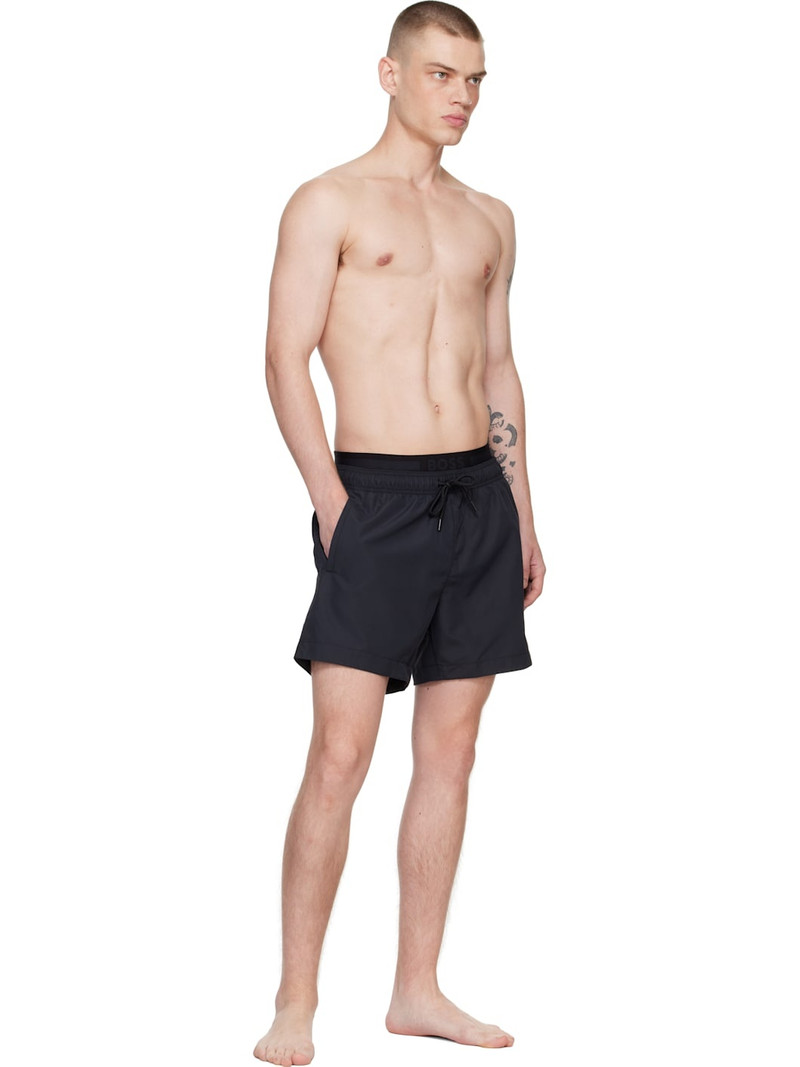 BOSS Black Layered Swim Shorts outlook