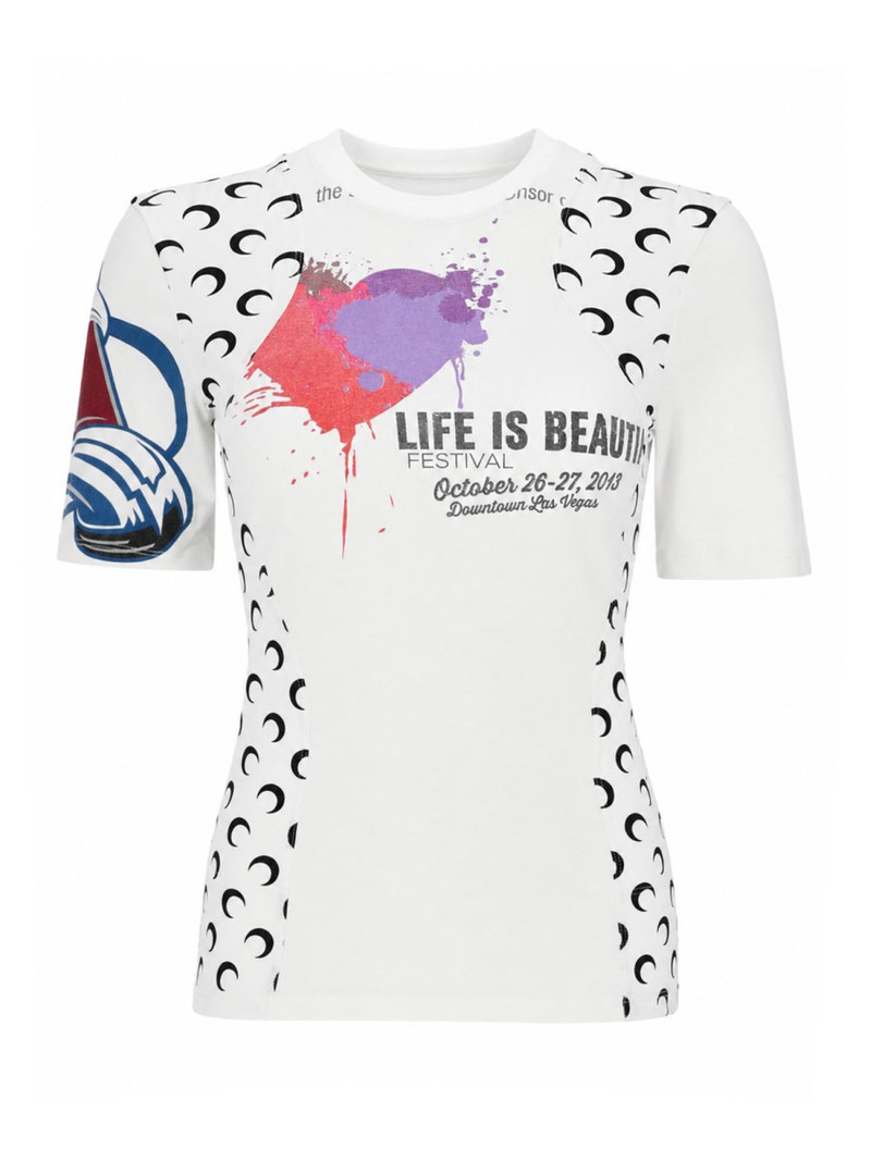 T-SHIRT UPCYCLED CON STAMPA 1