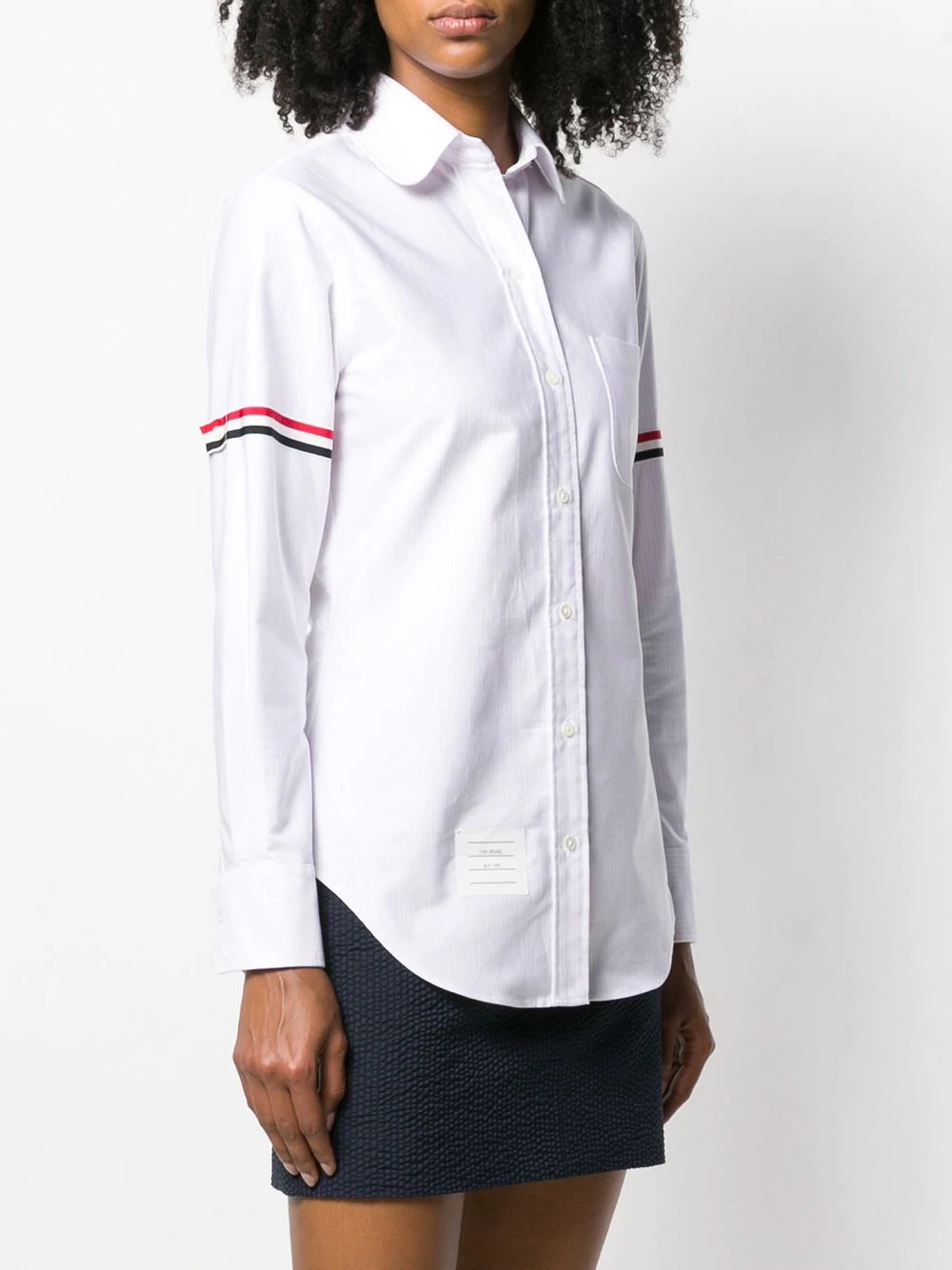 university-stripe Oxford shirt - 3