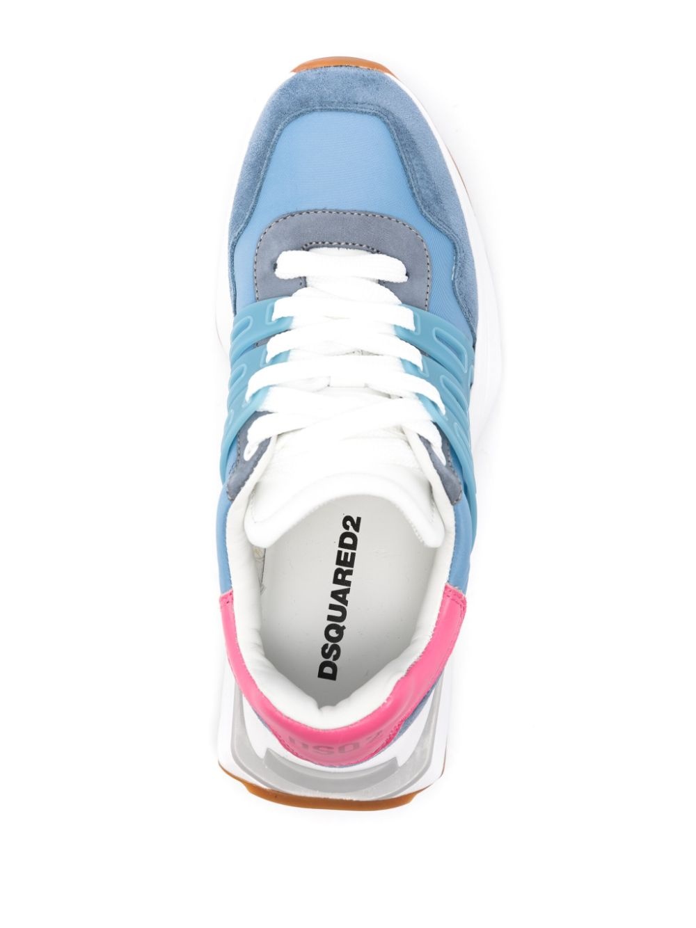 Slash leather sneakers - 4