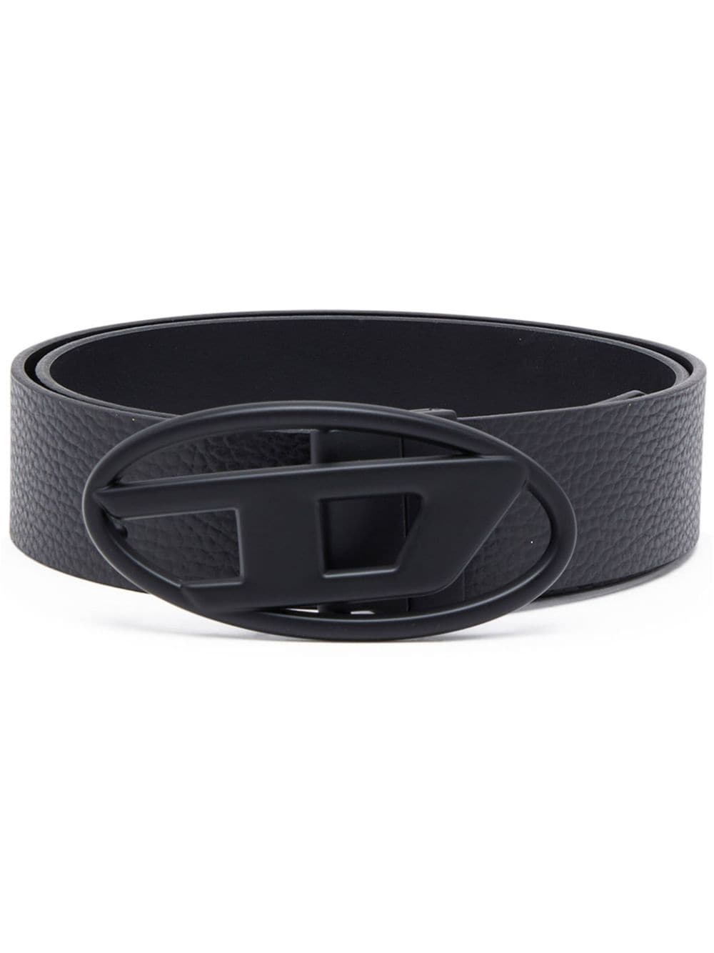 B-1dr logo-buckle leather belt - 1