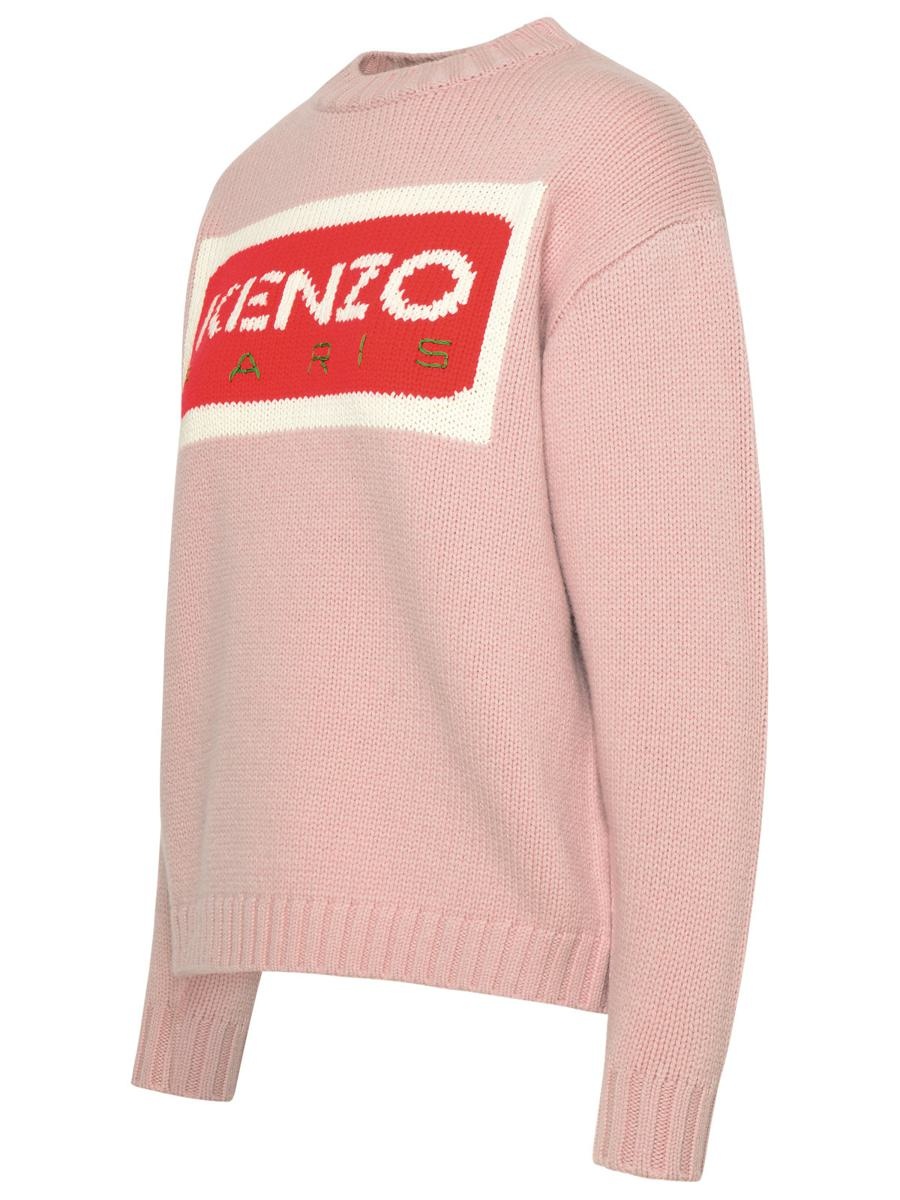 KENZO ROSE WOOL SWEATER - 2