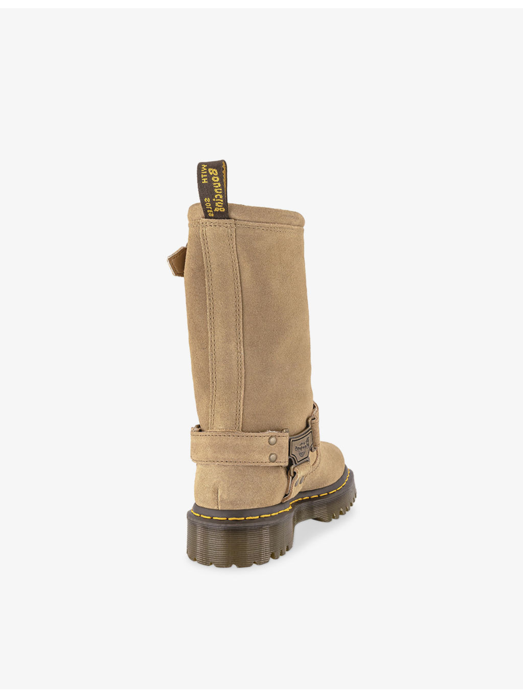 Anistone Suede Biker Boots - 4
