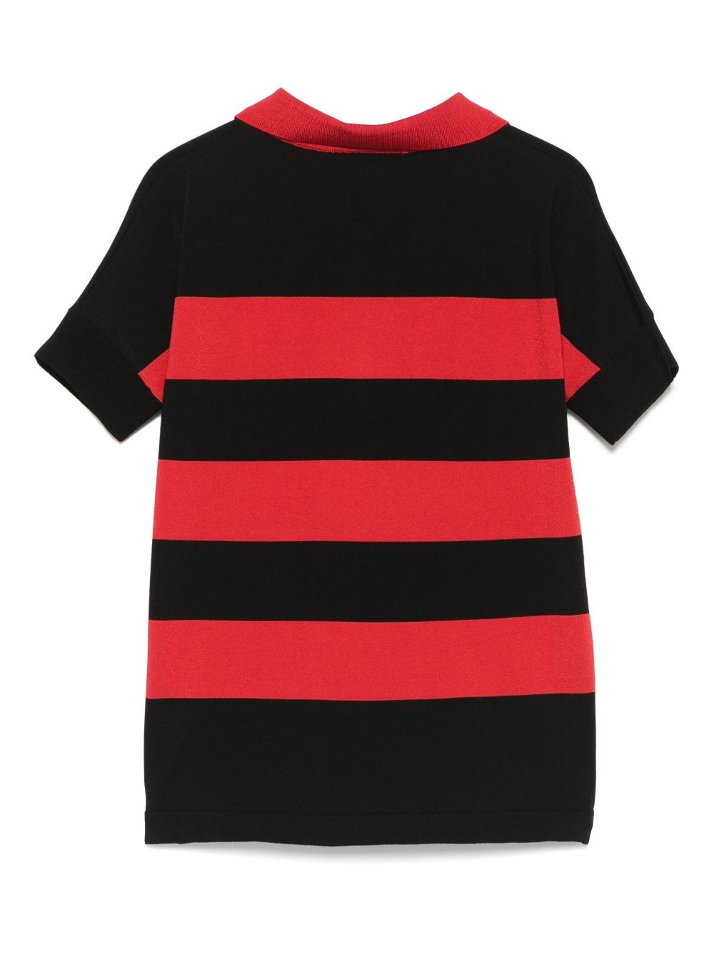 striped polo top - 2