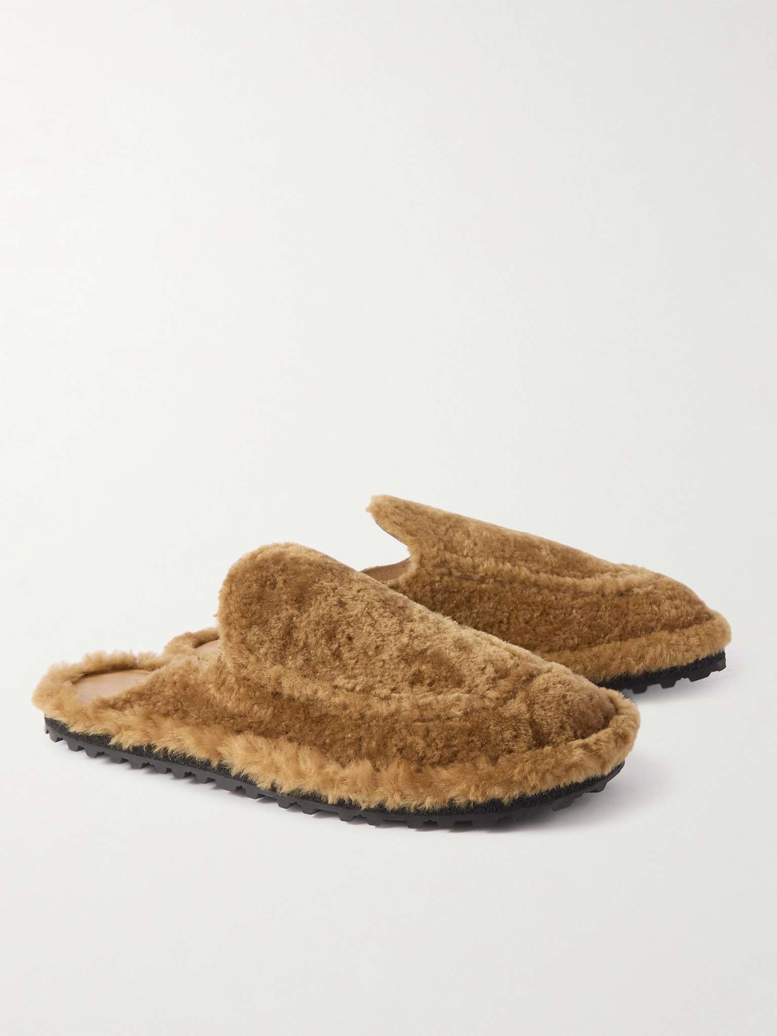 Shearling Mules - 4