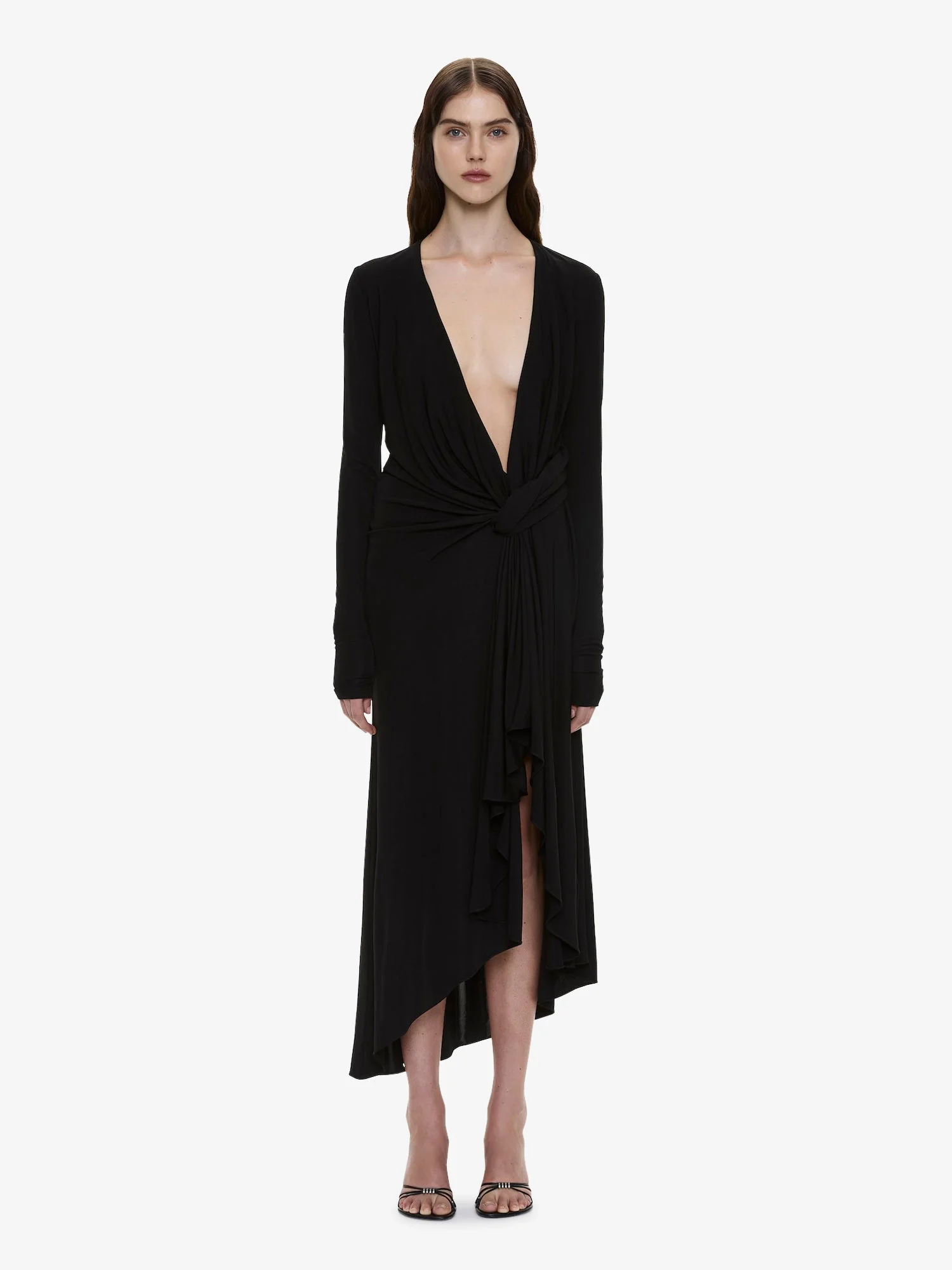 Spire Cascade Long Sleeve Dress - 1