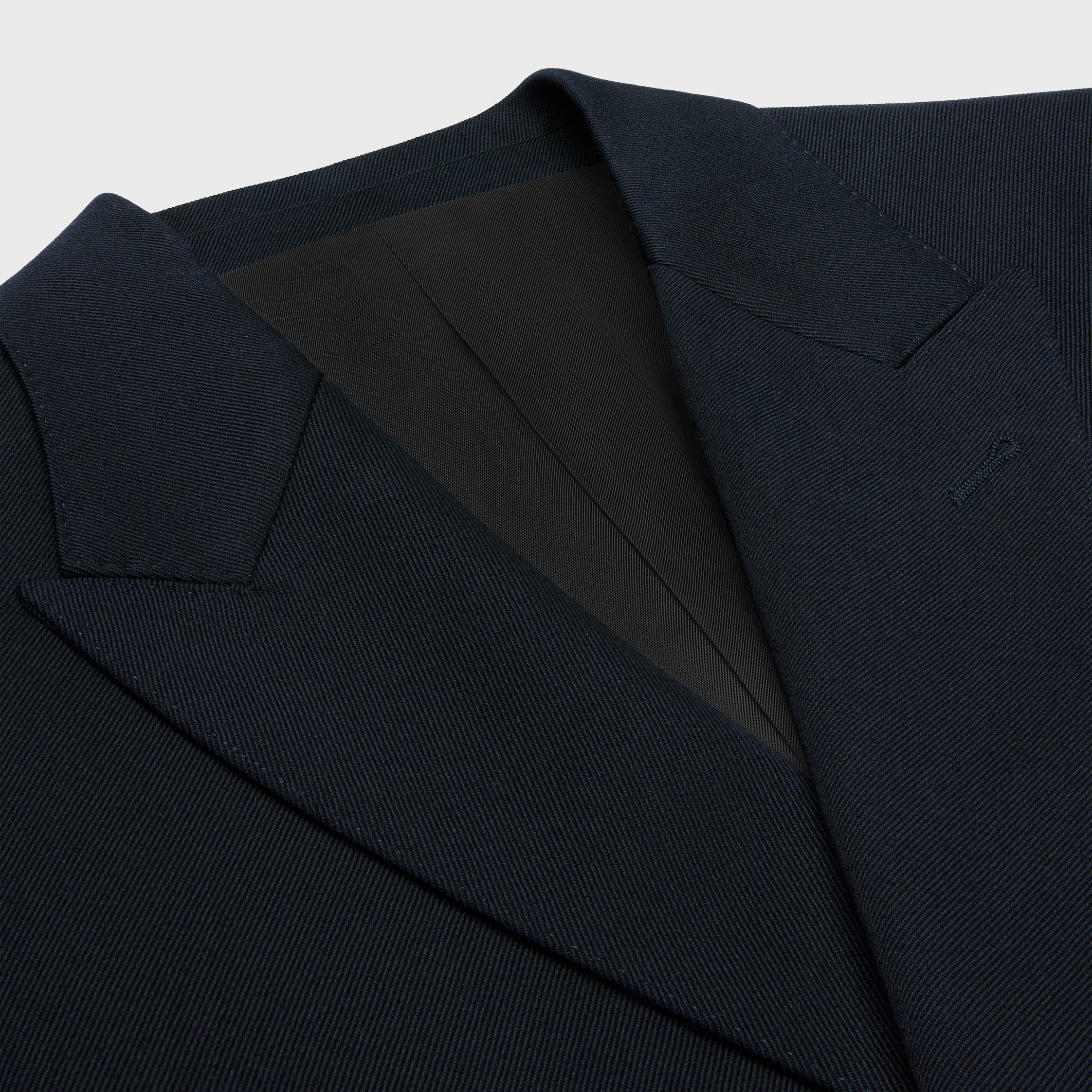 CLASSIC JACKET IN DIAGONAL WOOL - 5