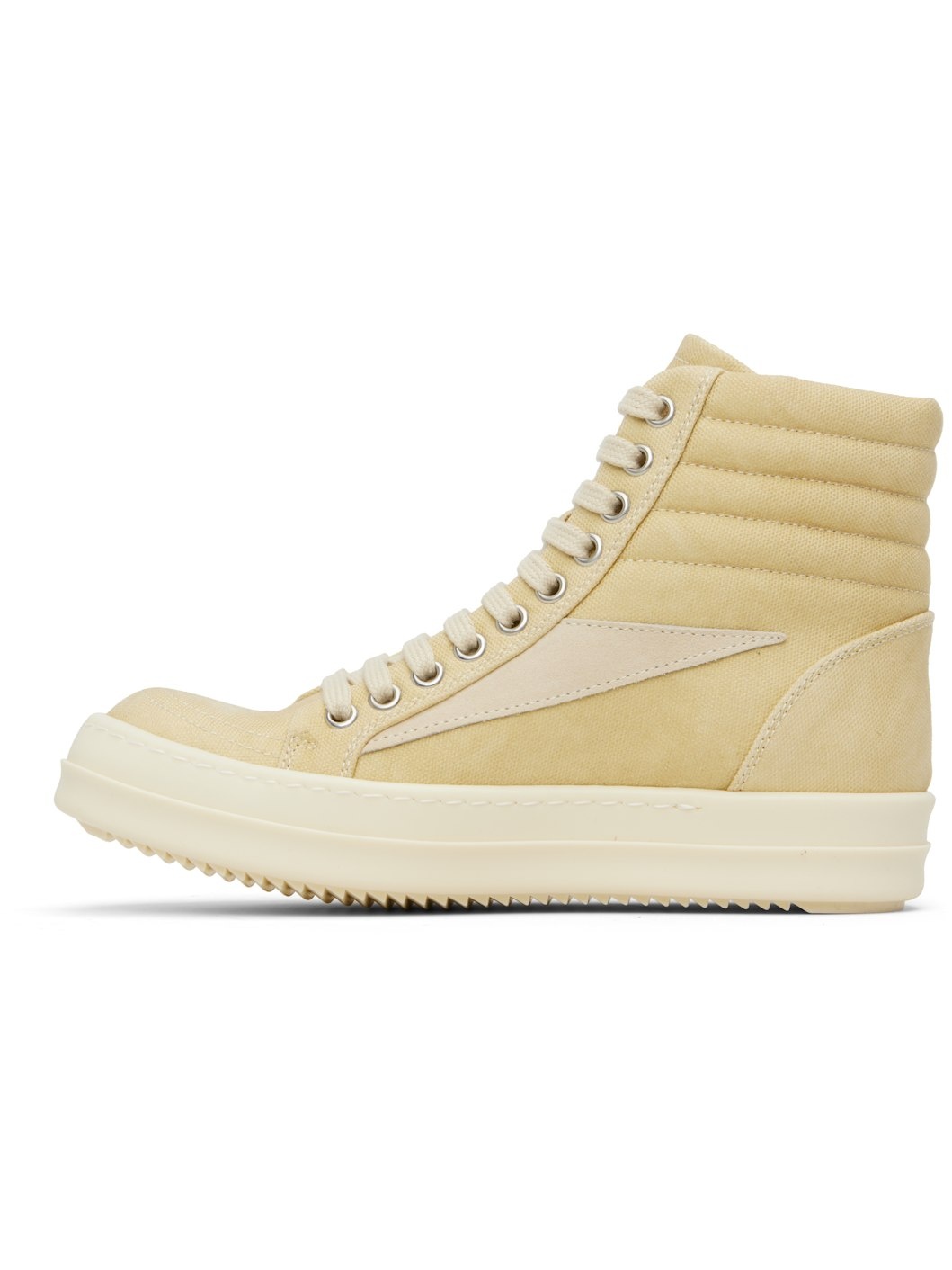 Beige Hollywood Vintage High Sneaks Sneakers - 3