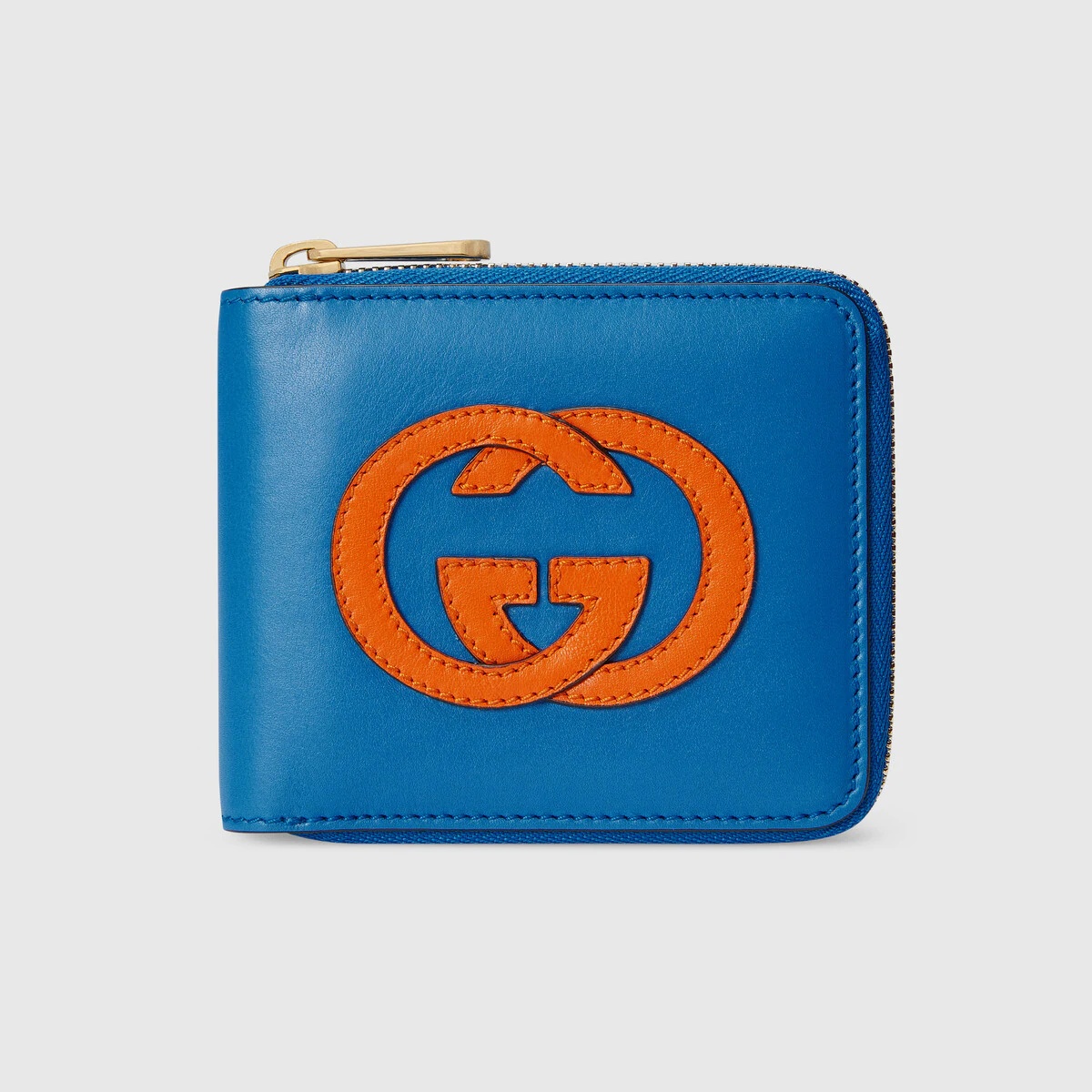 Interlocking G zip around wallet - 1