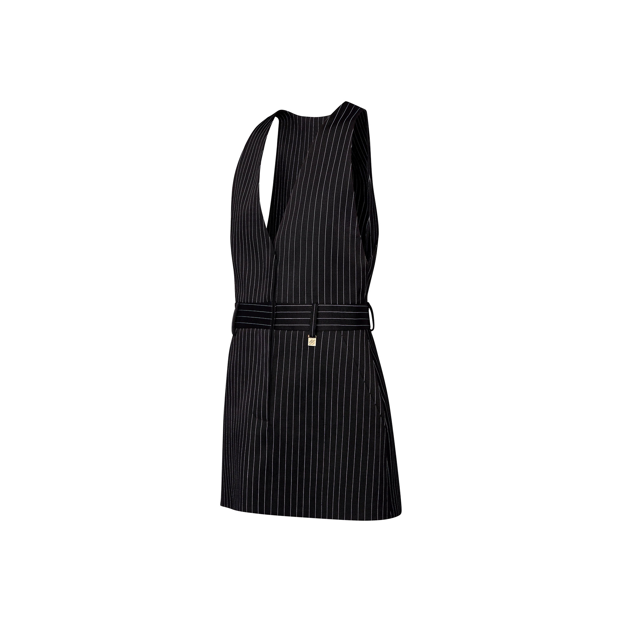 Tailored Pinstripe Dress - 2