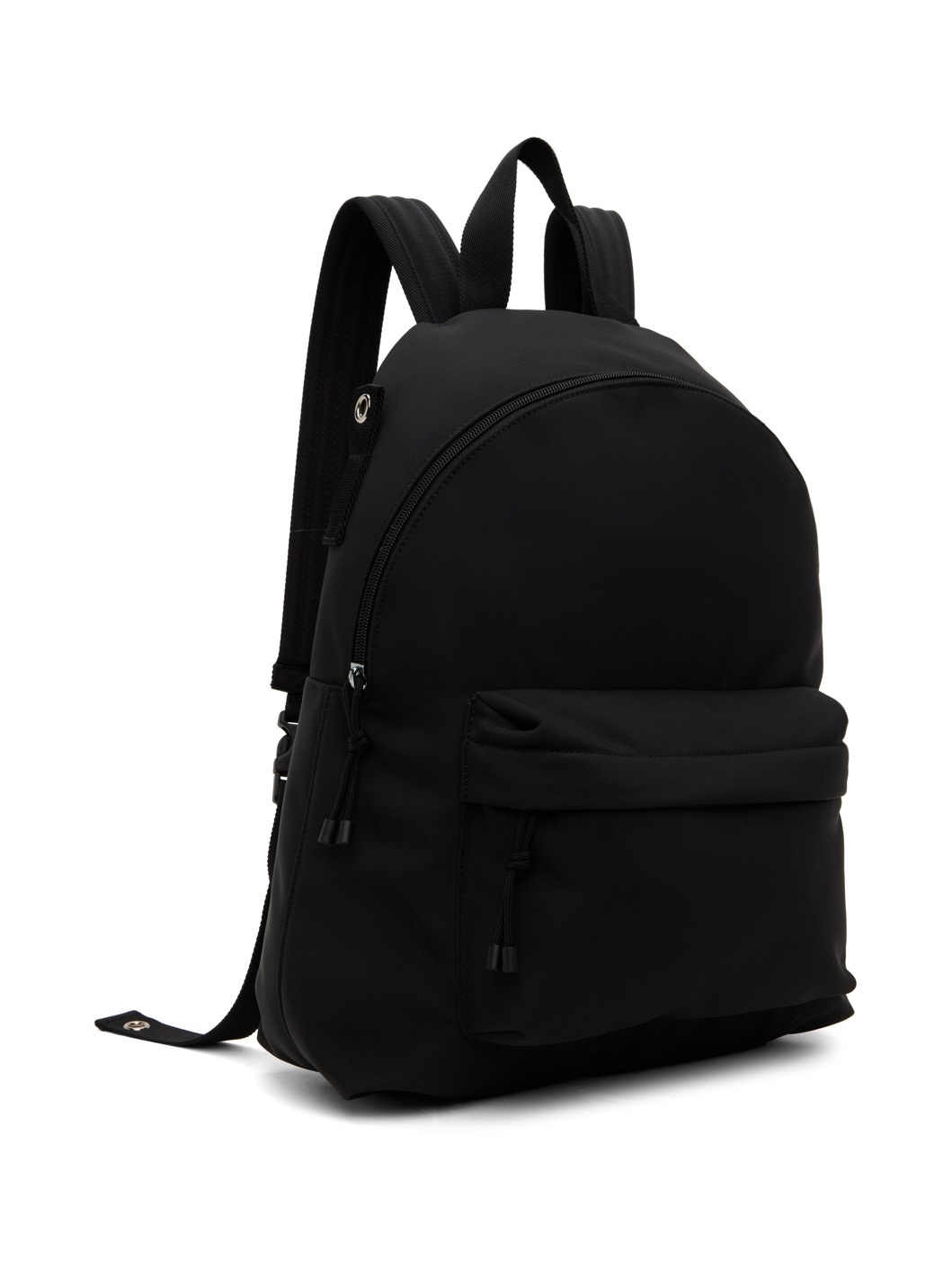 Black 'VLTN' Print Backpack - 2