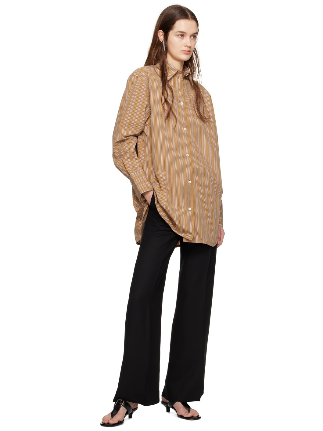 Black Relaxed Trousers - 4