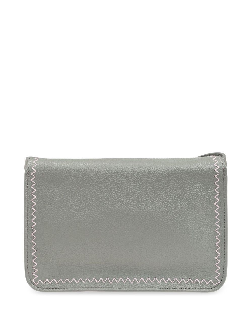 logo-embroidered shoulder bag - 3