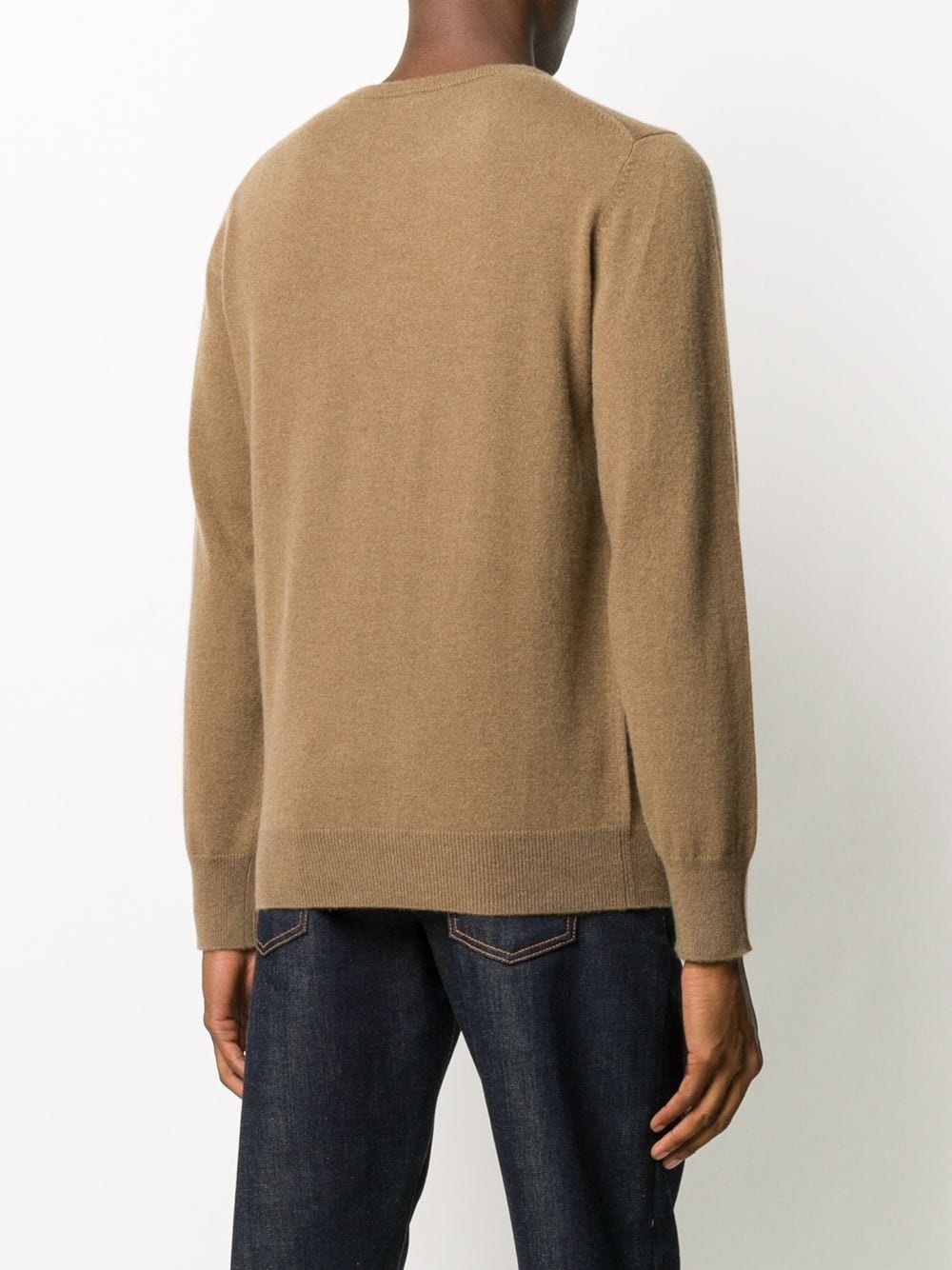 crew neck cashmere jumper - 4