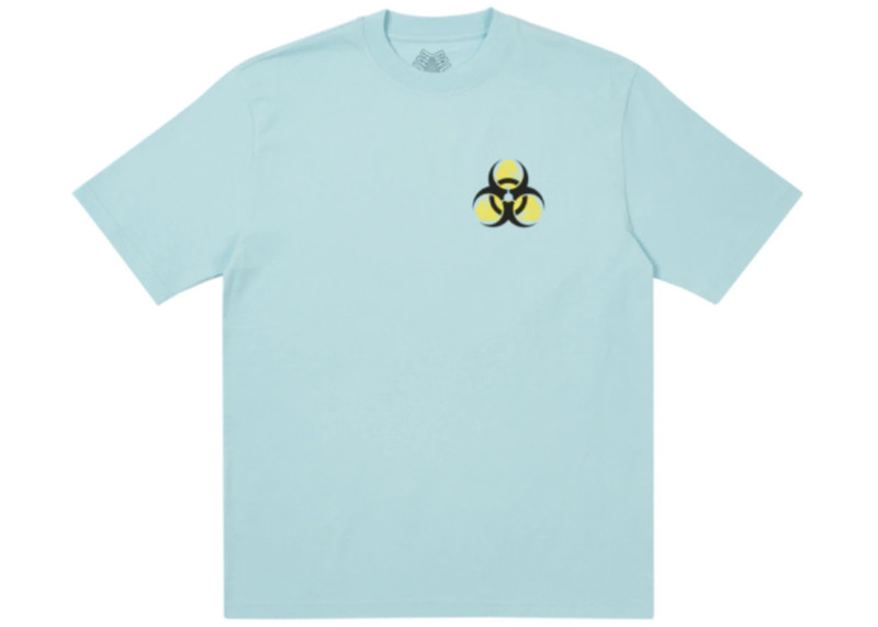 PALACE Palace Bio Hazard T-shirt Blue outlook