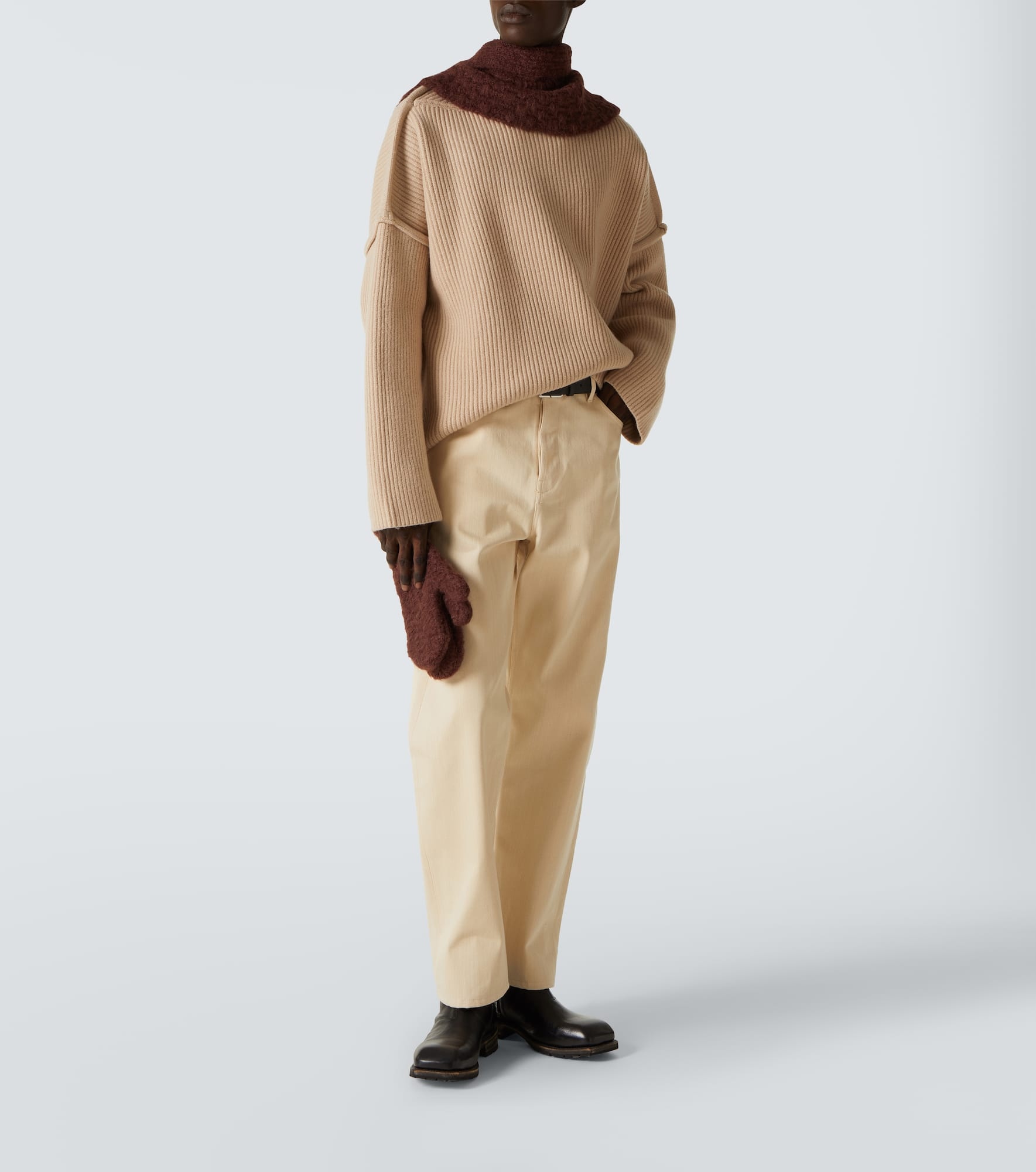 Mid-rise straight jeans - 2